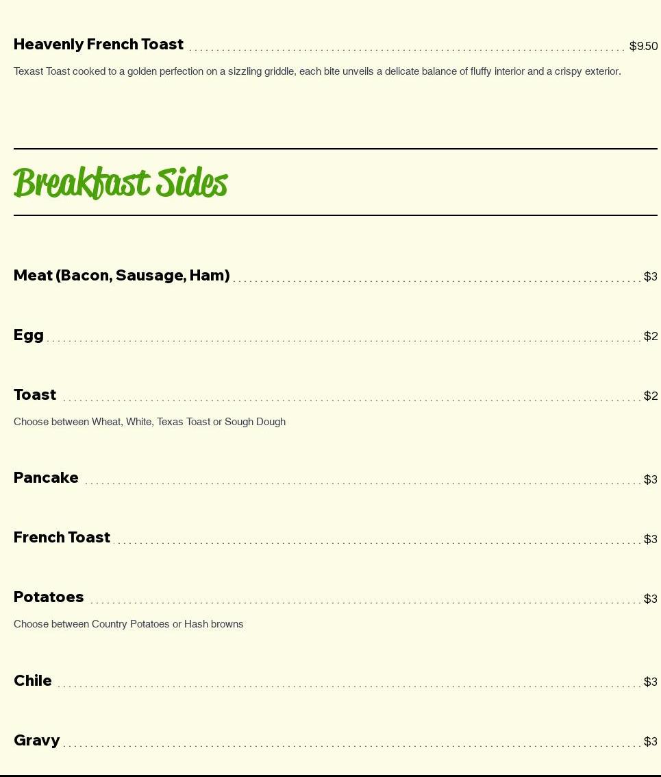 Whats The Dilla Menu