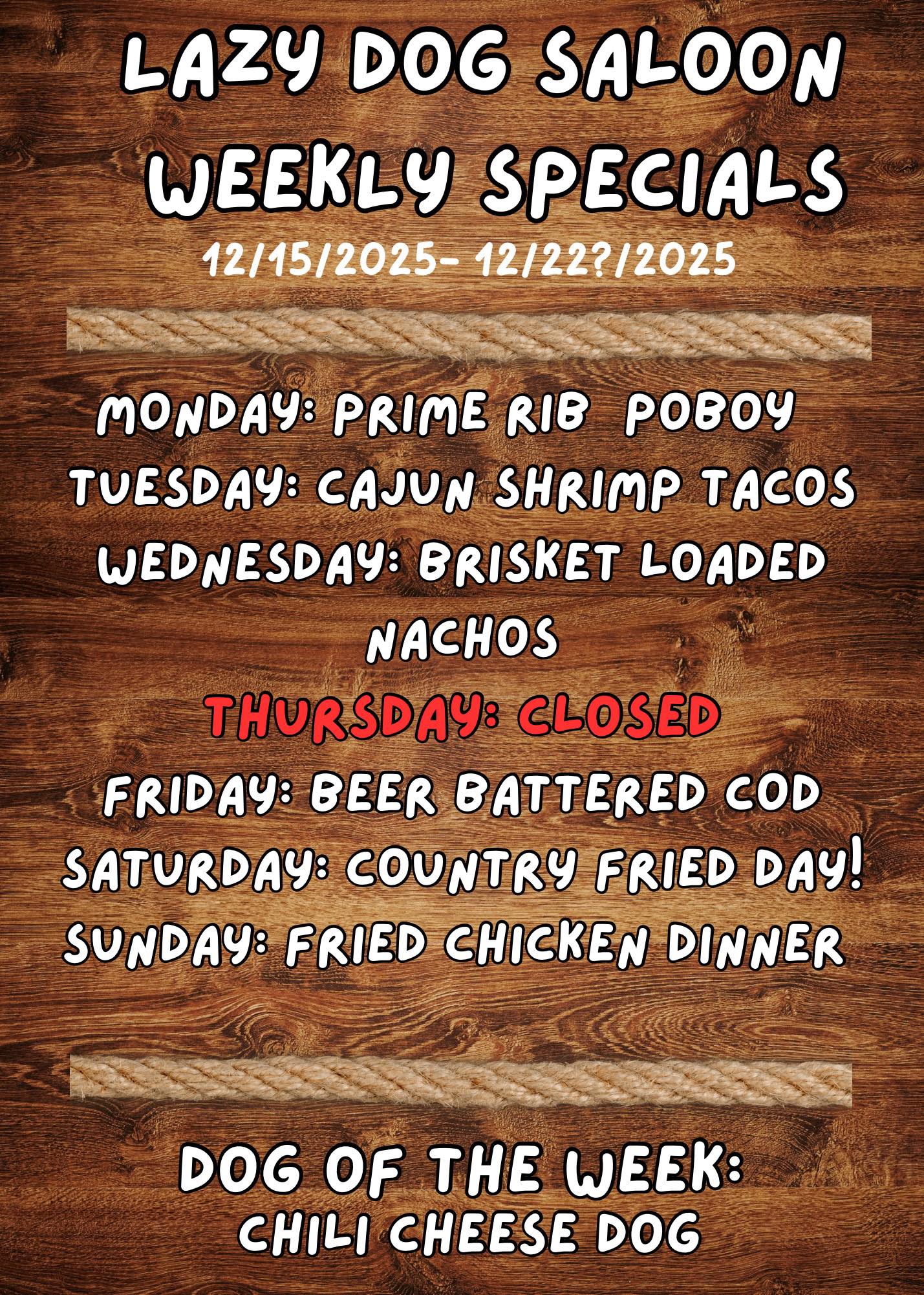 Lazy Dog Saloon Ridgway