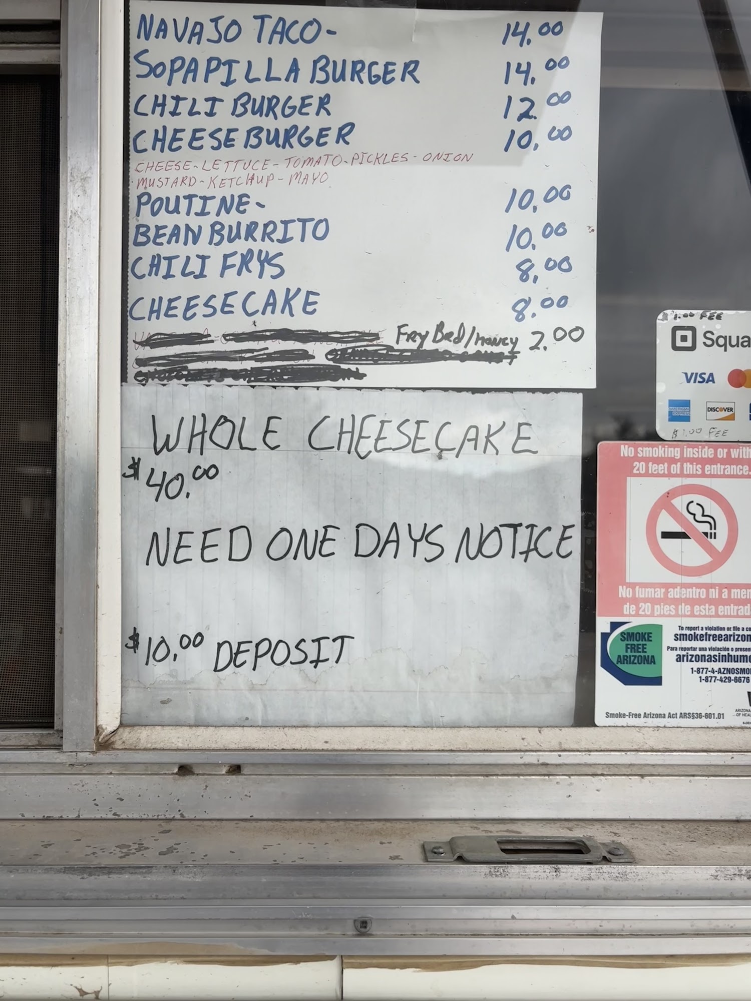 Boday's oven & grill llc Menu