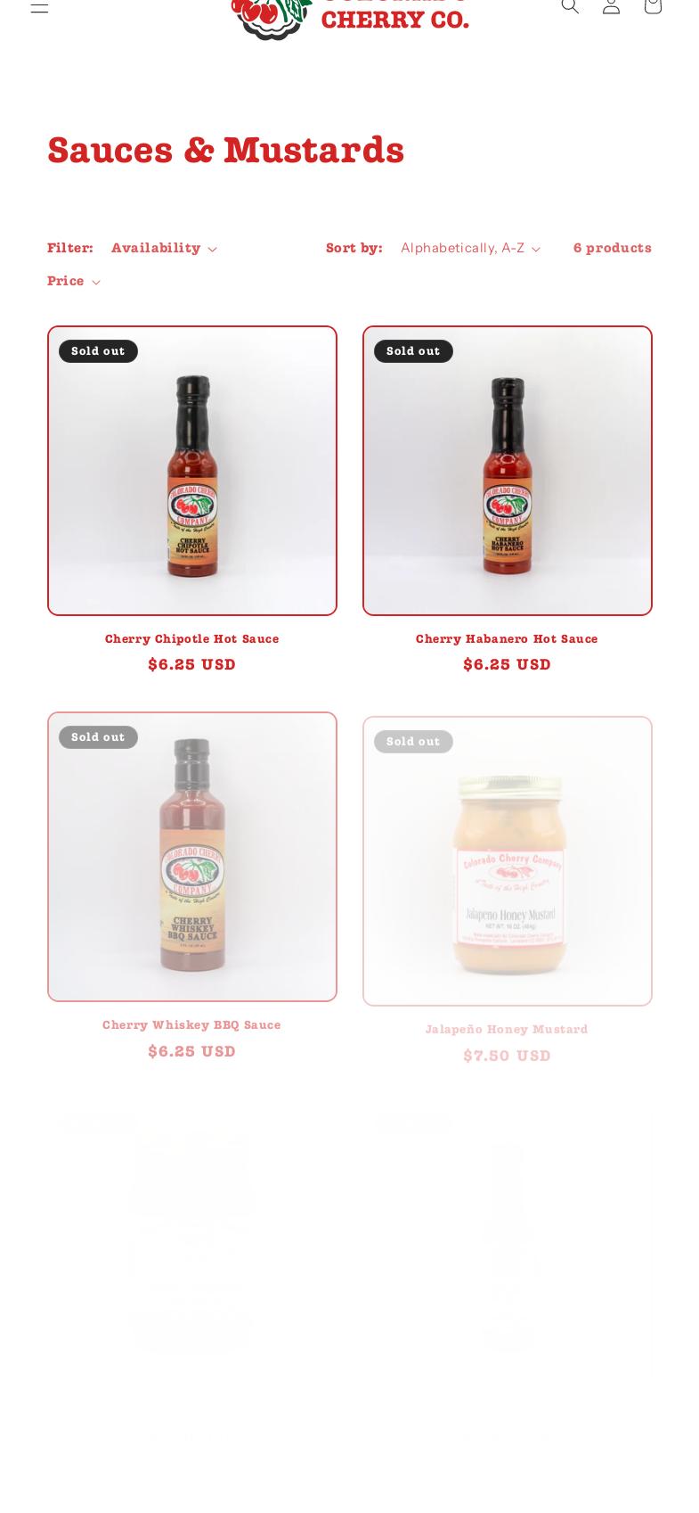 Colorado Cherry Company at Windsor Menu