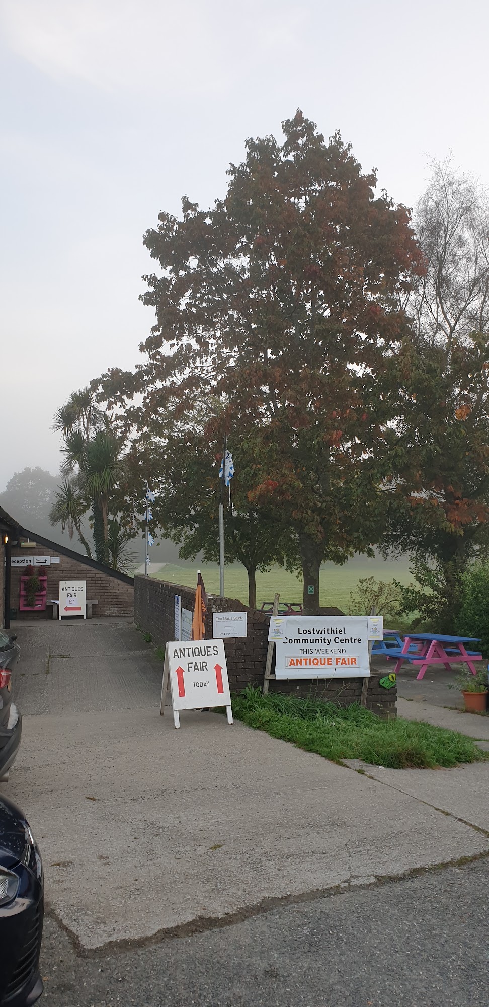 The garden cafe... Lostwithiel Community Centre