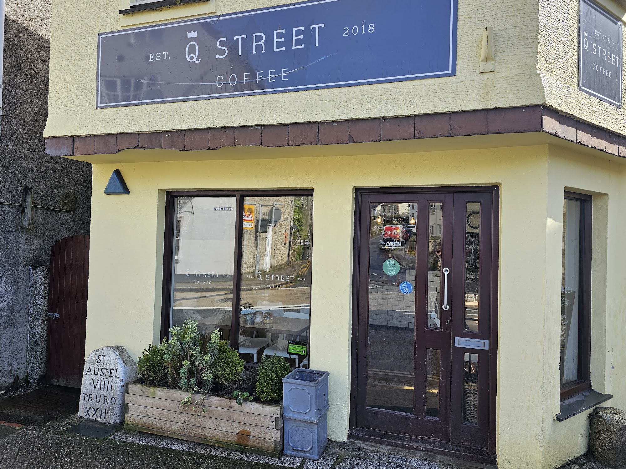 Q Street Coffee 22 Queen St, Lostwithiel