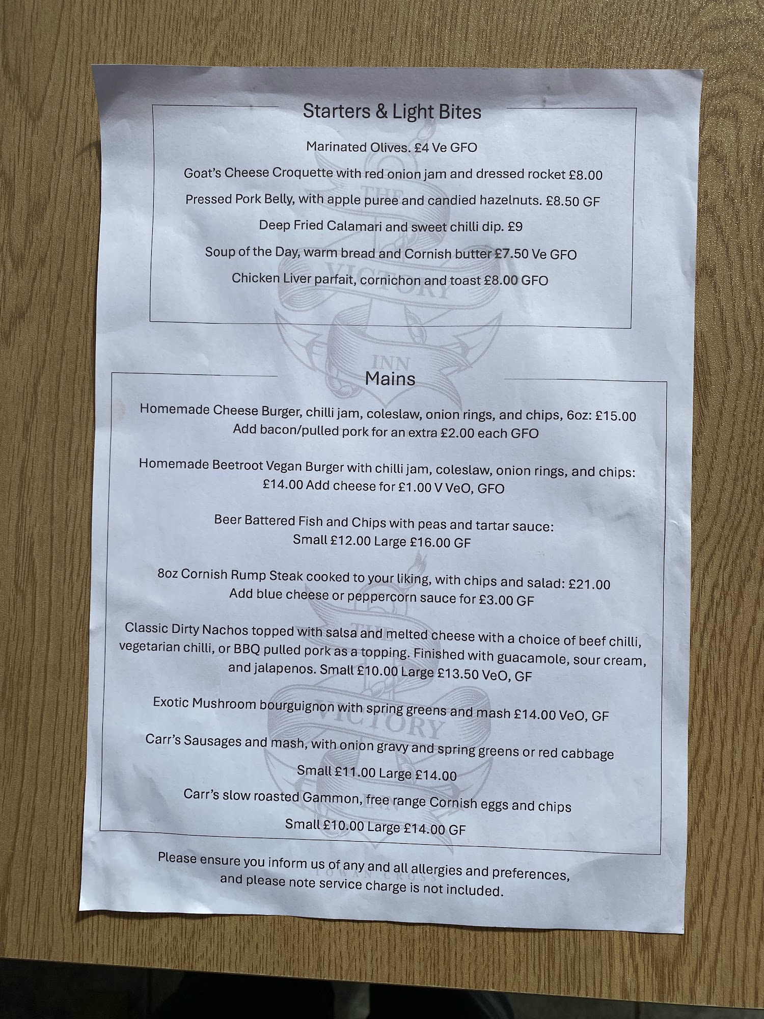 The Victory Inn