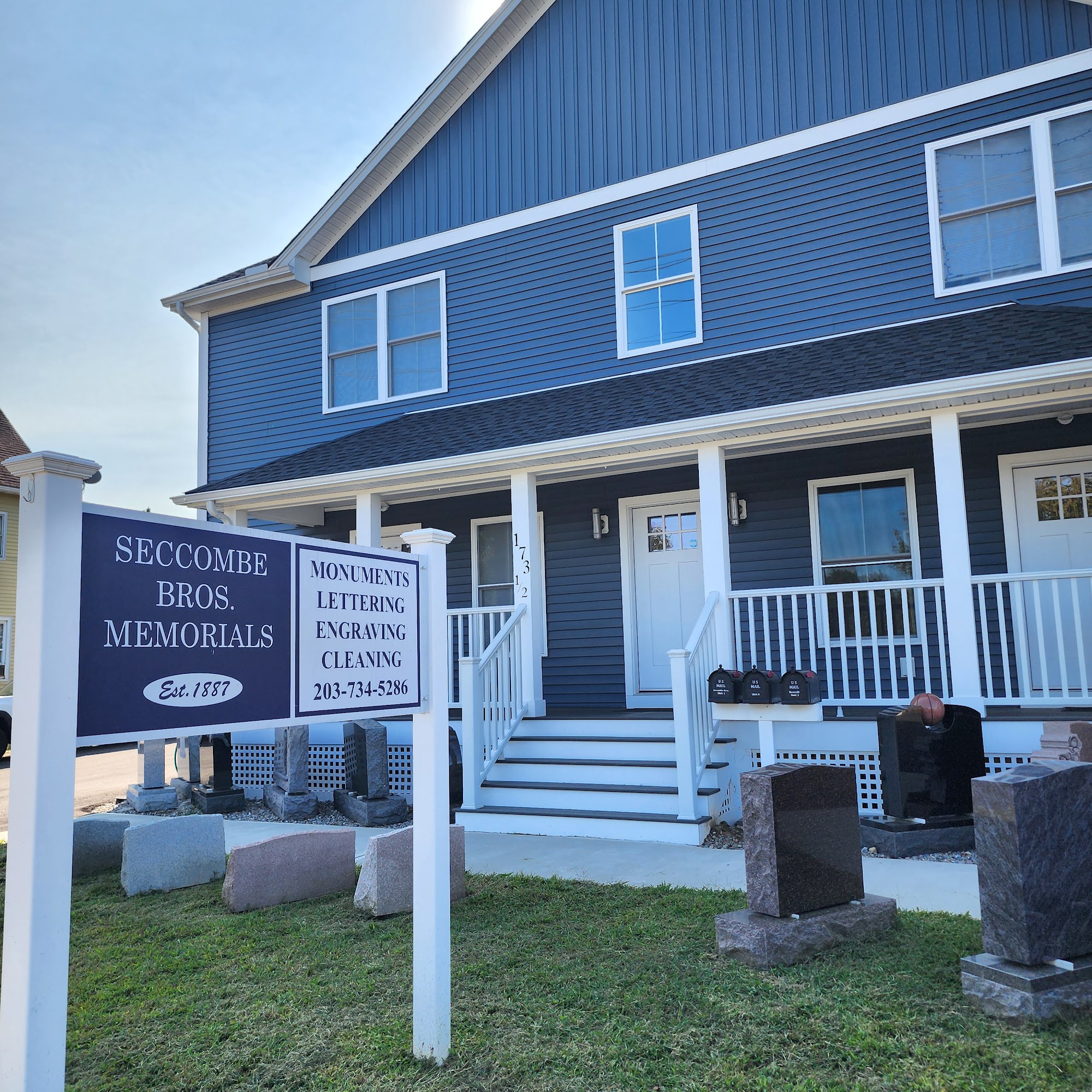 Seccombe Brothers Memorials 173 Wakelee Ave, Ansonia Connecticut 06401