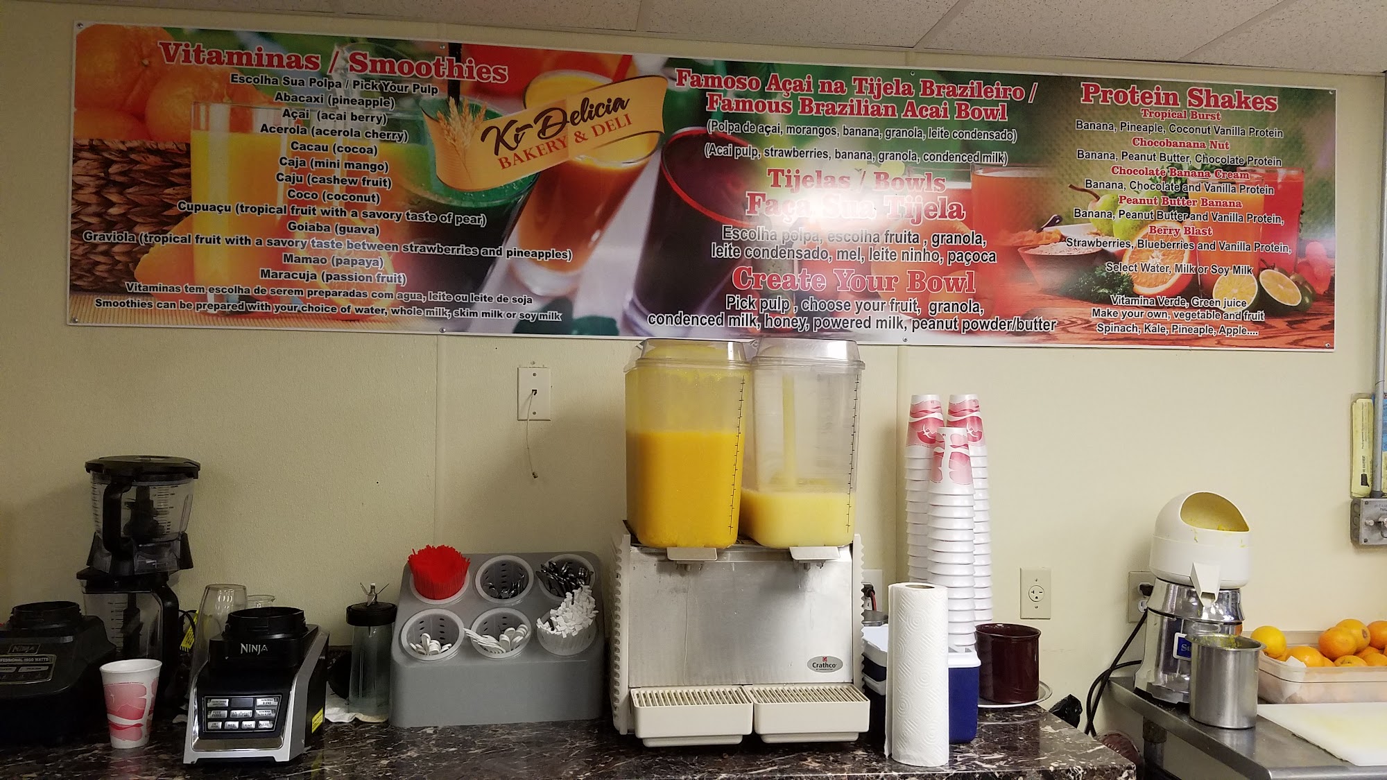 KiDelicia Bakery & Deli Menu