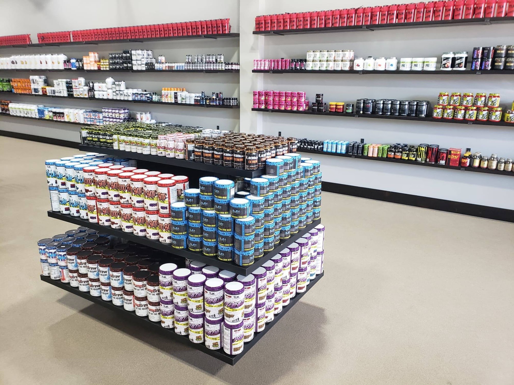 SuppLife Vitamins & Nutrition Menu