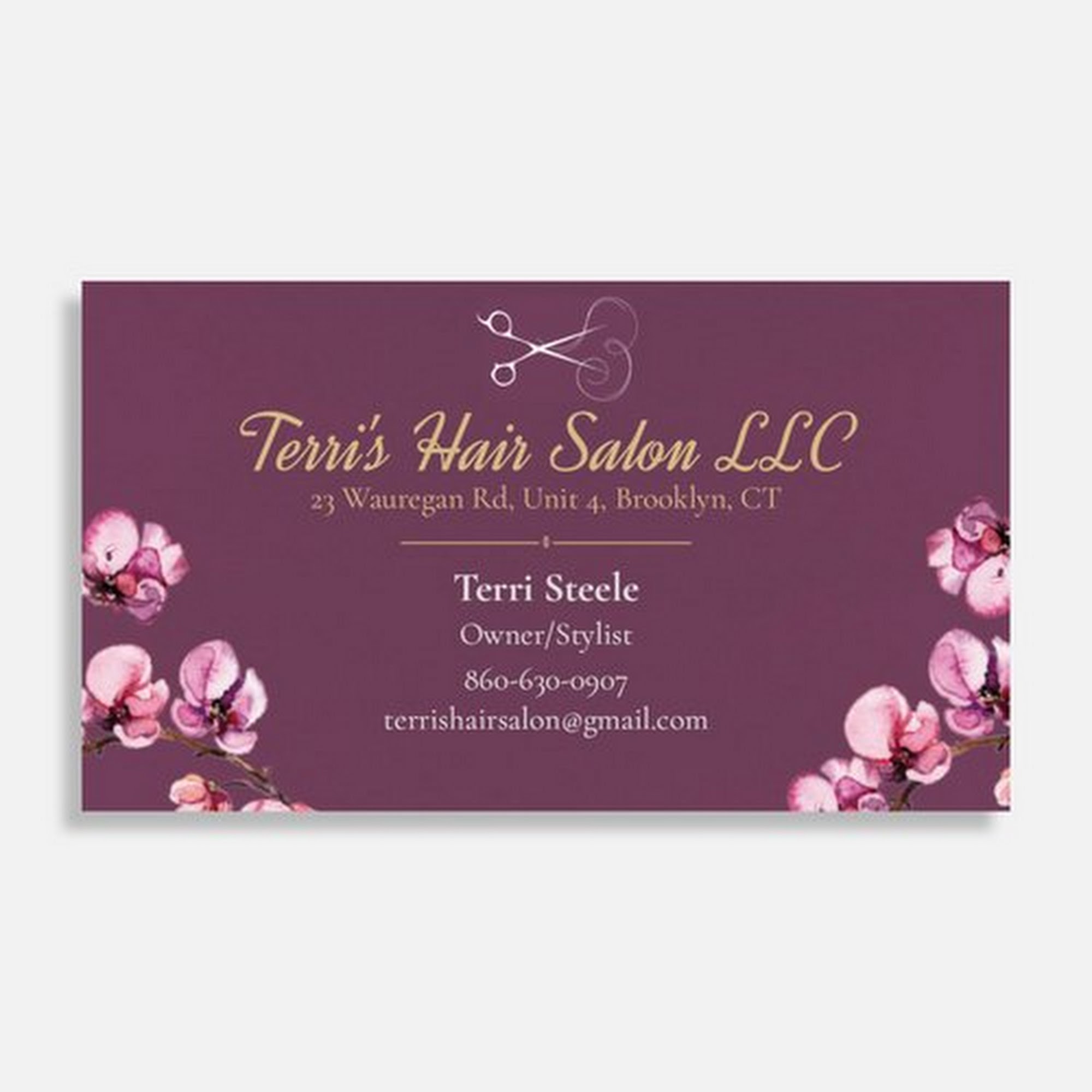 Terri's Hair Salon LLC 23 Wauregan Rd unit 4, Brooklyn Connecticut 06234