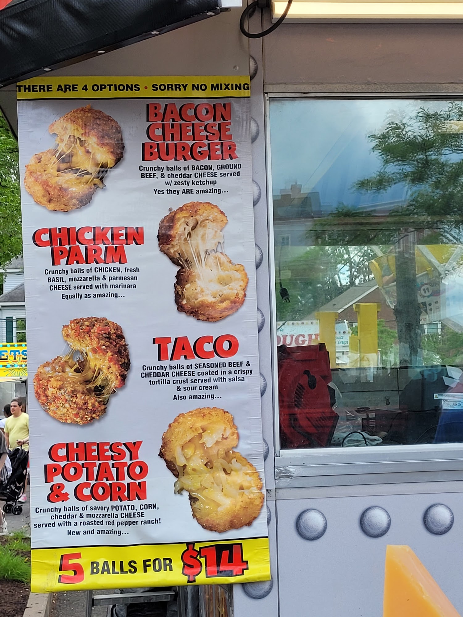 Chompers Food Truck Menu