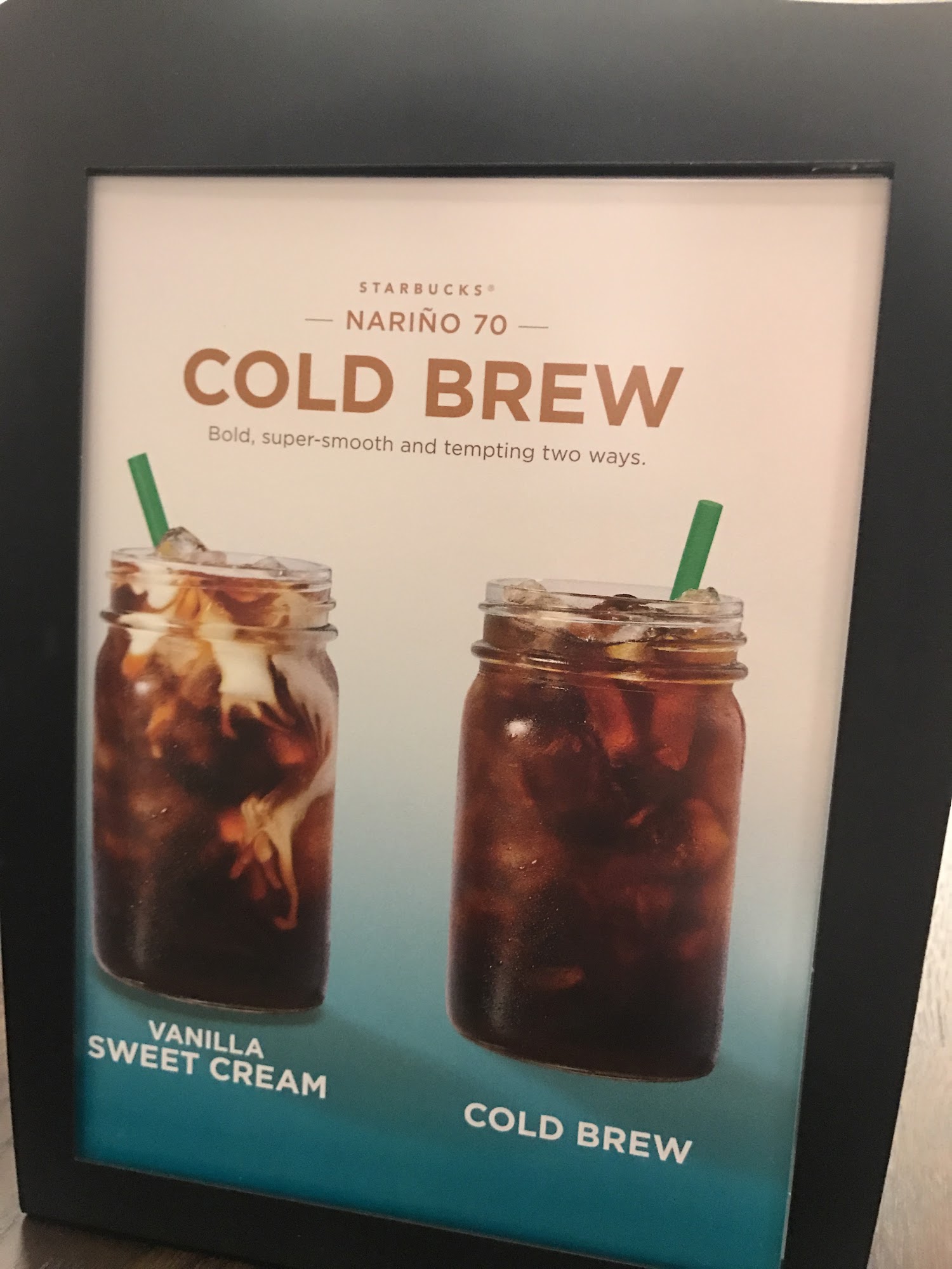 Starbucks Menu