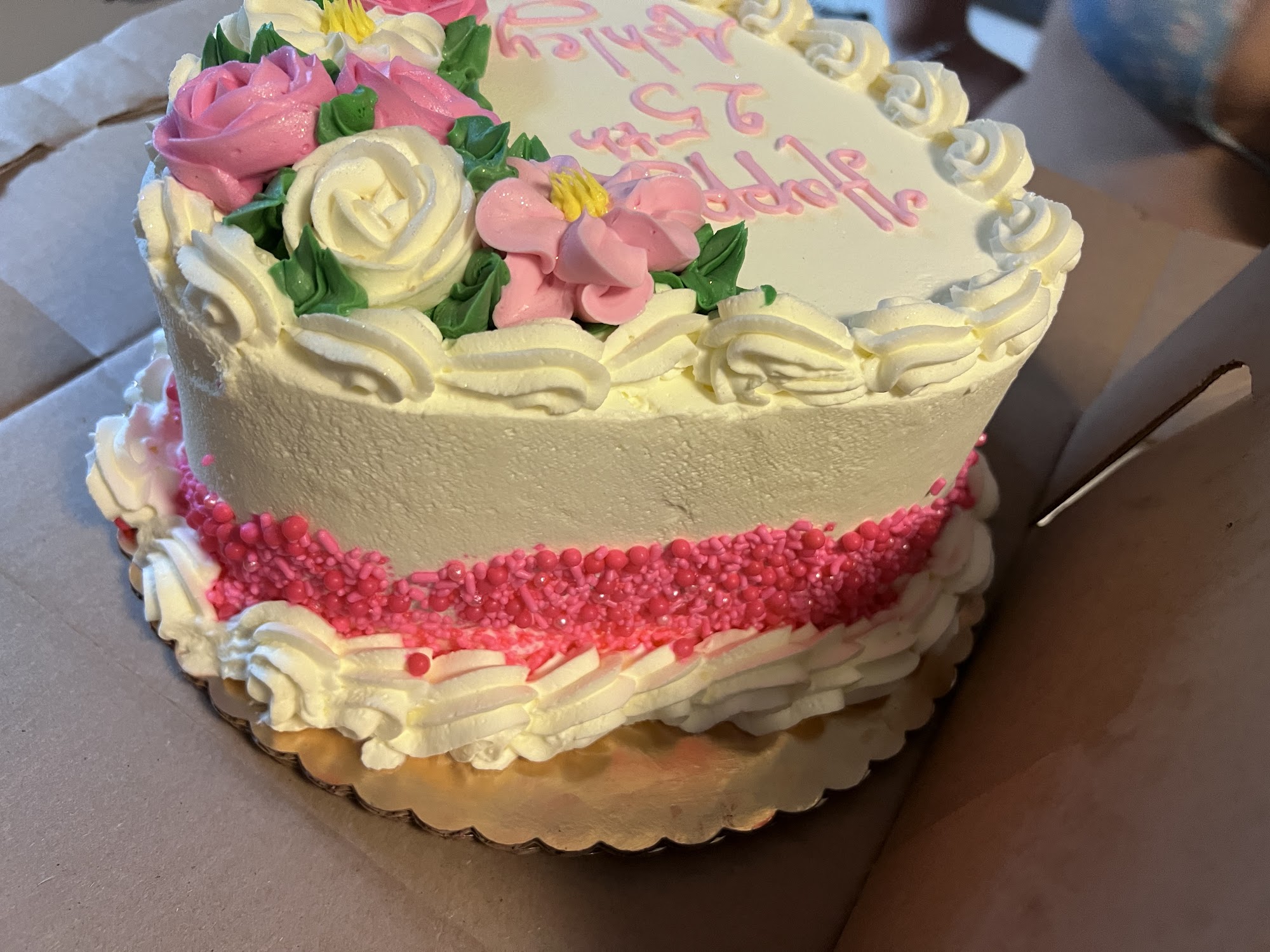 Alina's Cakes and Cookies Menu