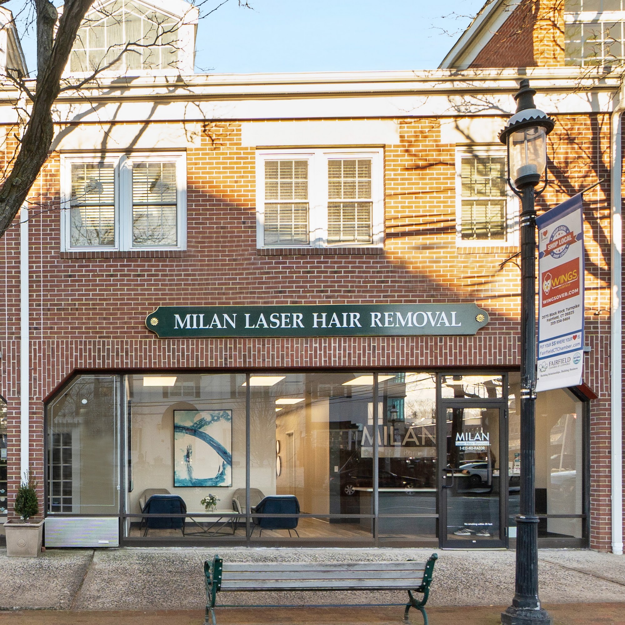 Milan Laser Hair Removal 1300 Post Rd Ste 3, Fairfield Connecticut 06824