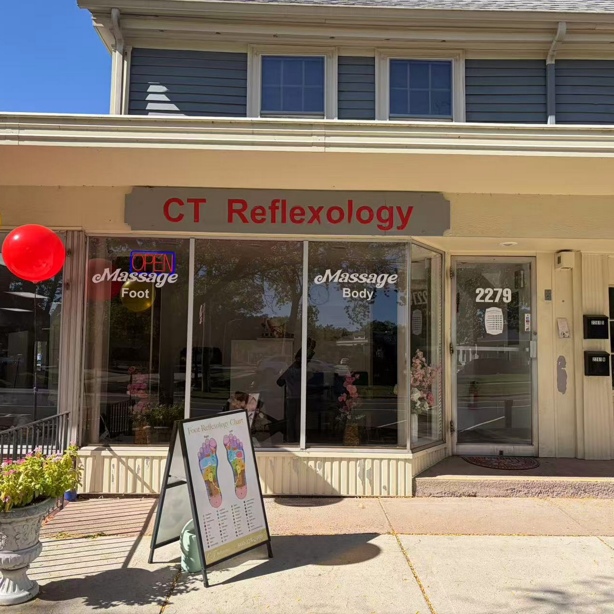 CT Reflexology 2279 Main St, Glastonbury Connecticut 06033