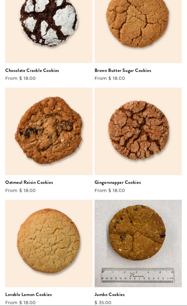 Sweet Seidner's Bake Shop Menu