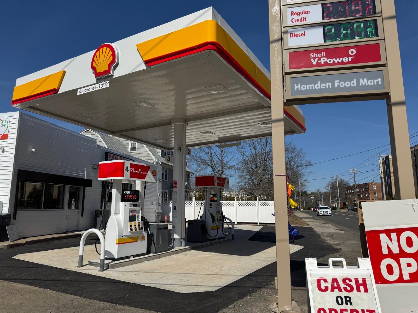 Hamden Food Mart - Shell Gas Station Hamden