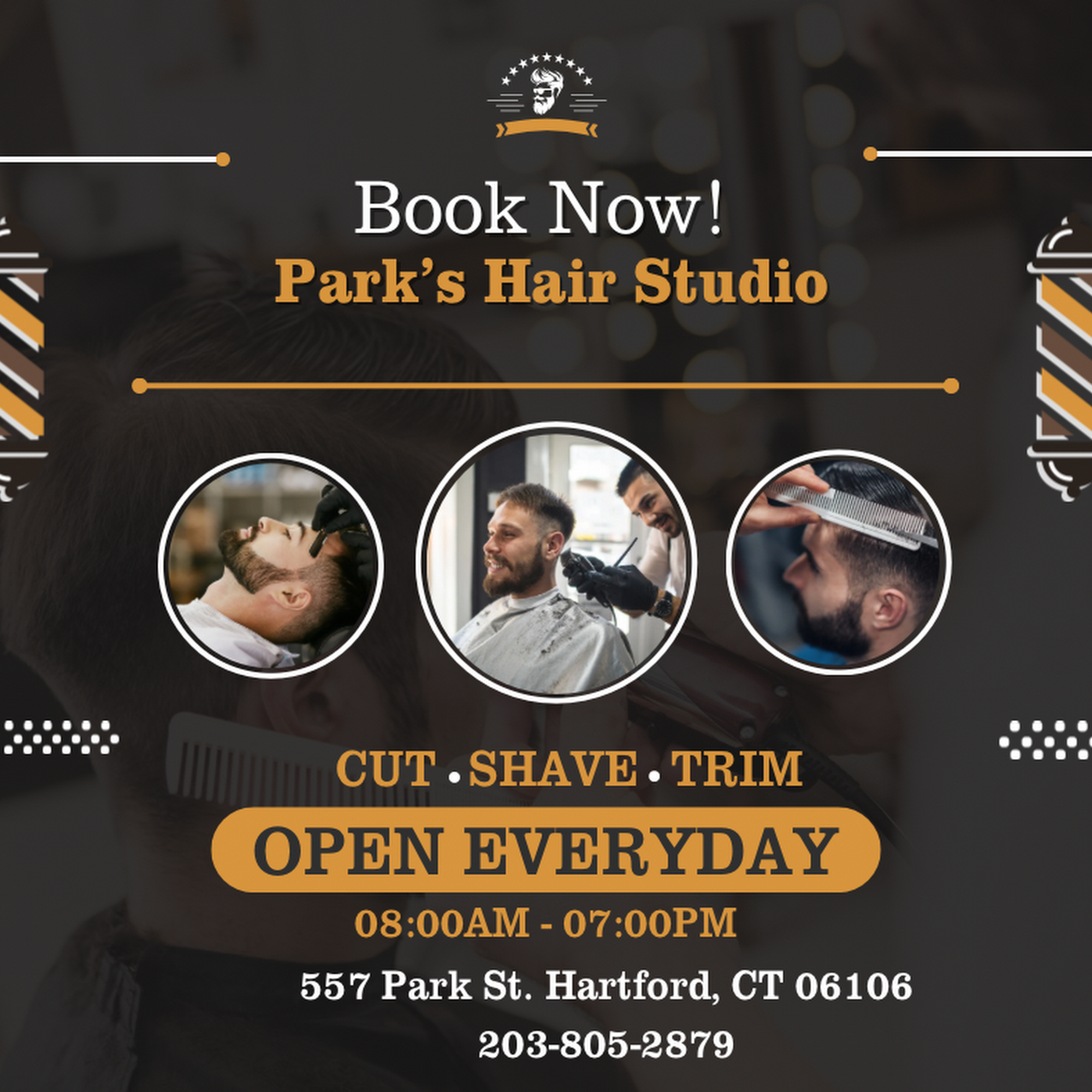 Park’s Hair Studio 557 Park St, Hartford Connecticut 06106