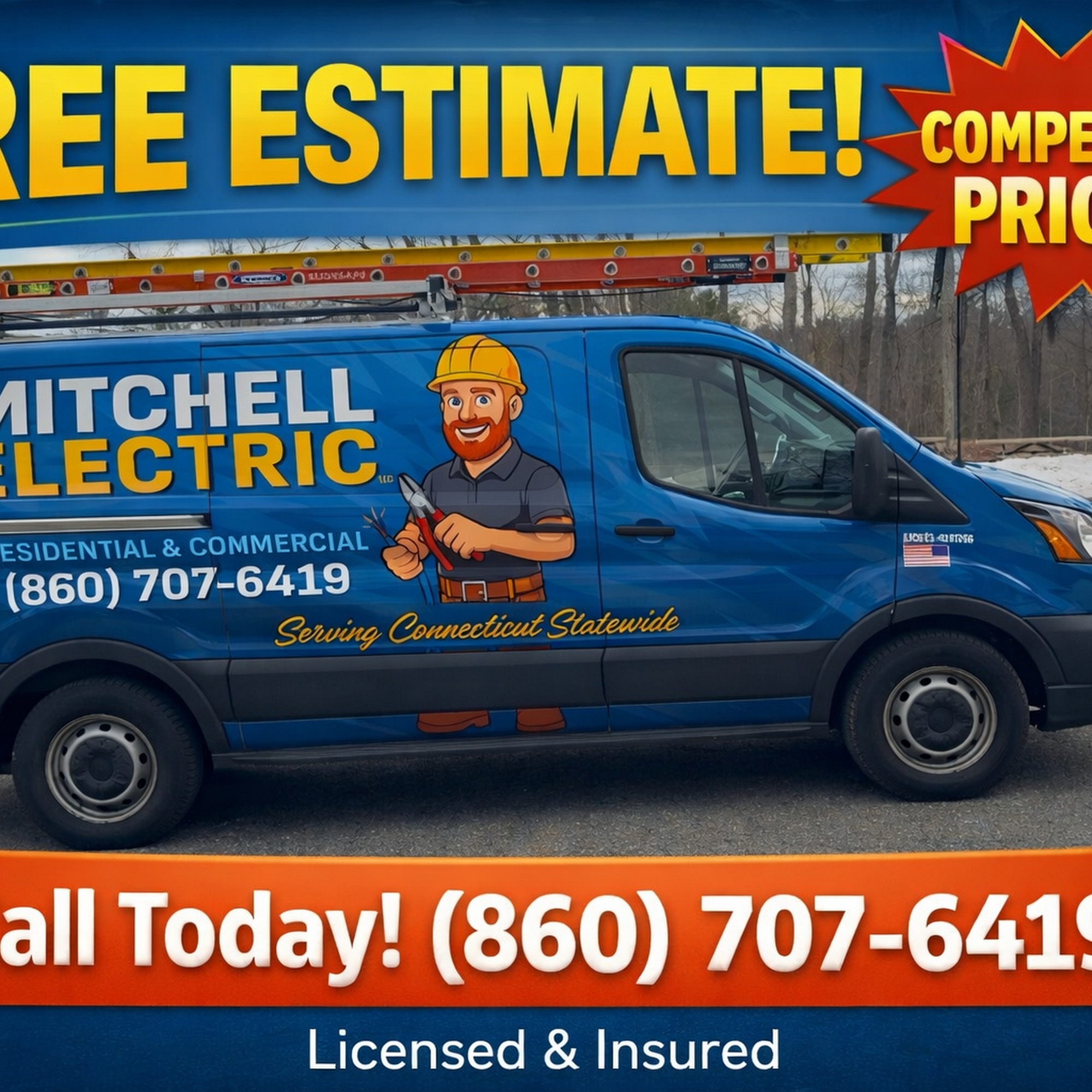 Mitchell Electric LLC 194 Birge Park Rd, Harwinton Connecticut 06791