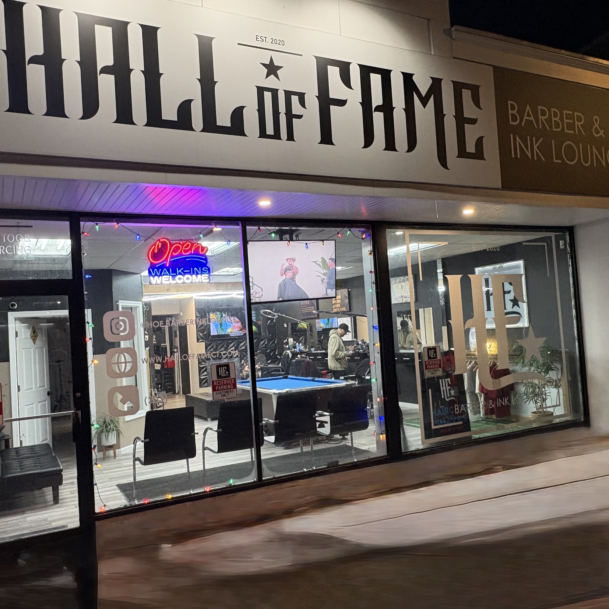 Hall of Fame Barber & Ink Lounge