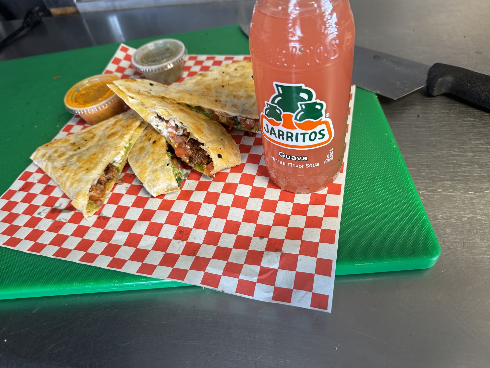 Azteca food truck Menu