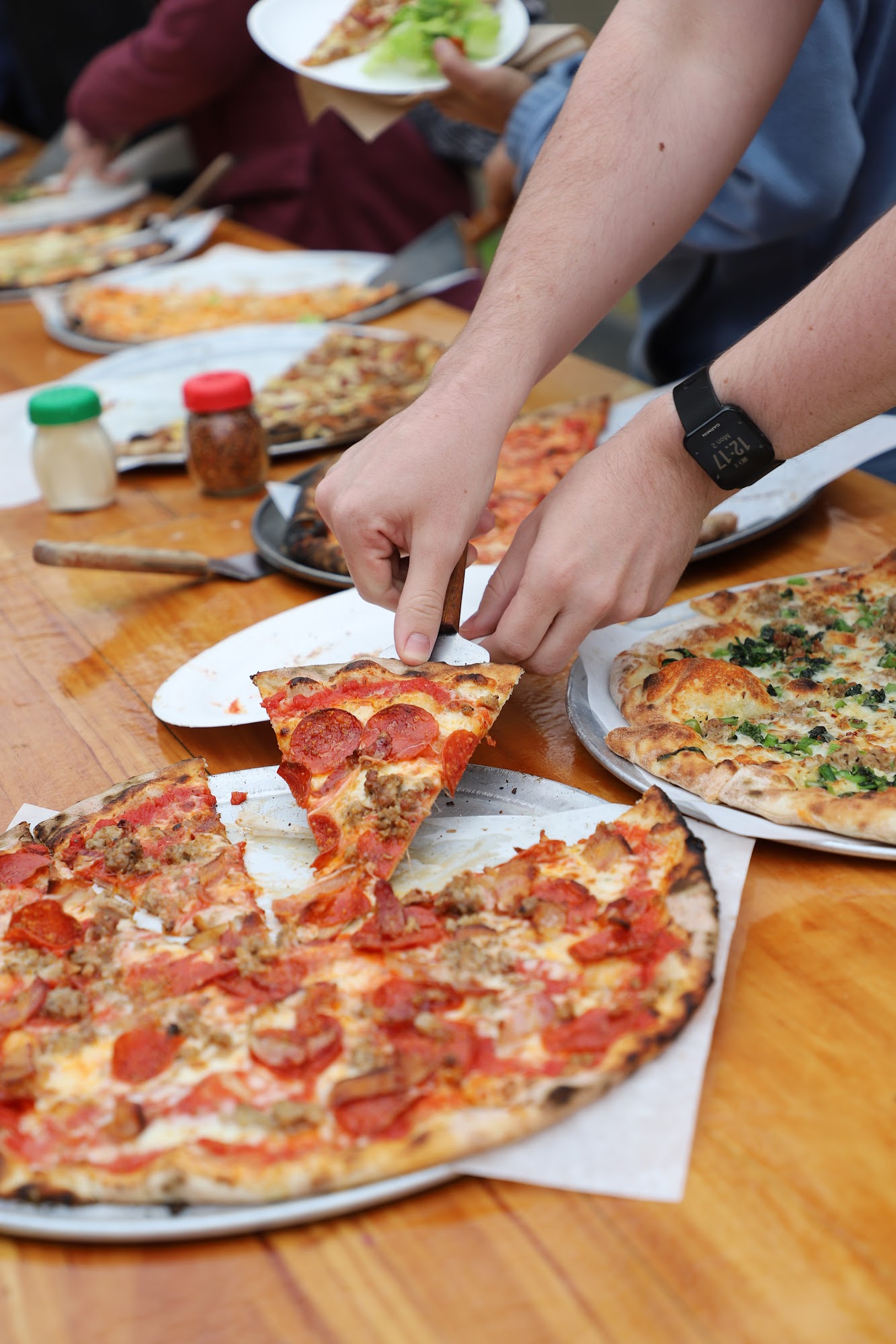 Big Green Truck Pizza Menu