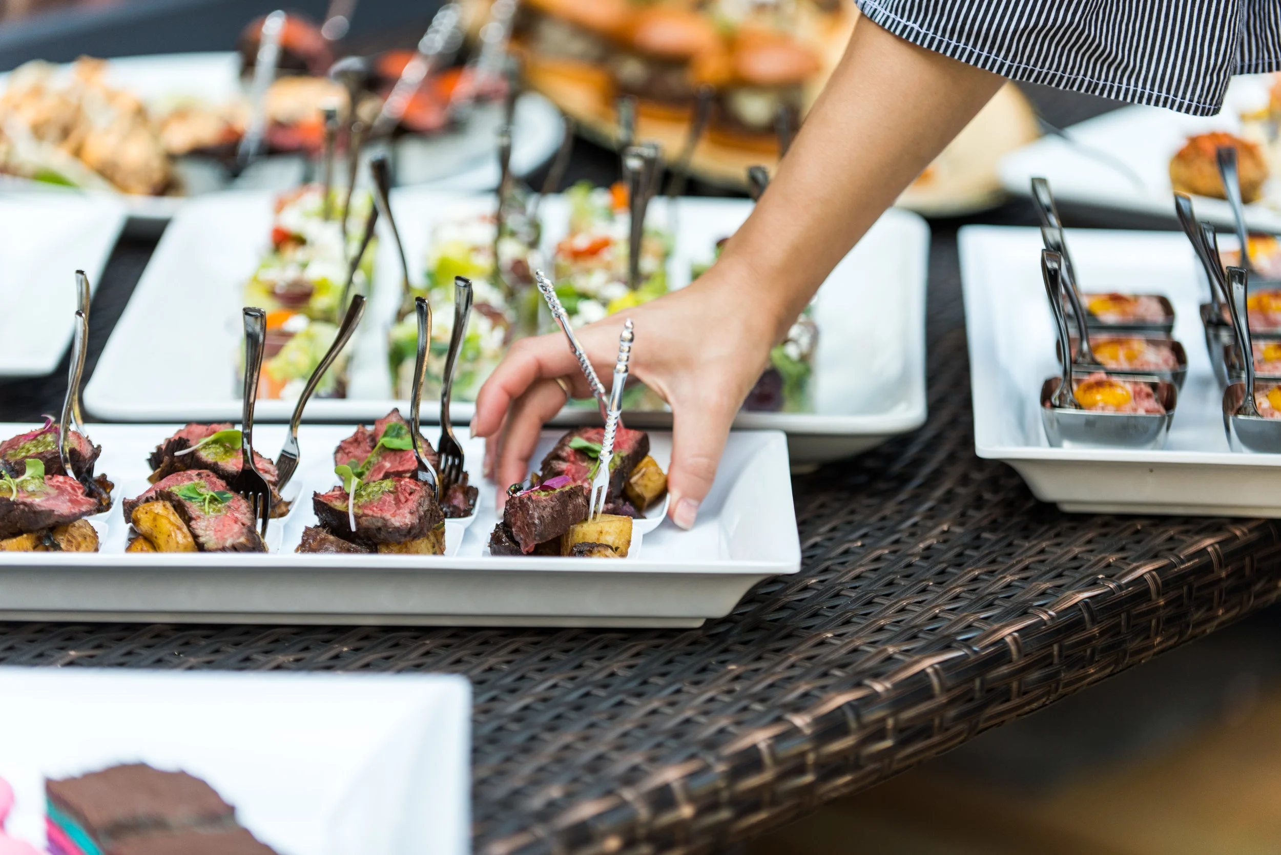 Shaken and Stirred Events Menu