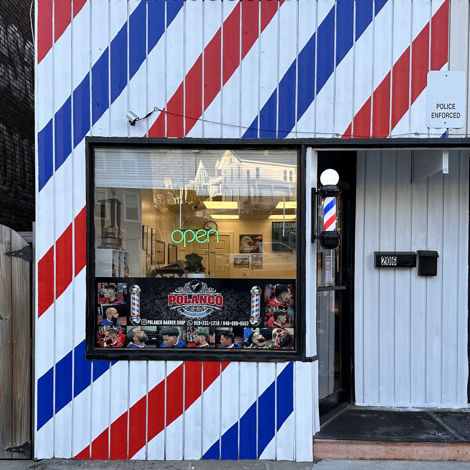 Polanco barbershop 206 Franklin St, Norwich Connecticut 06360