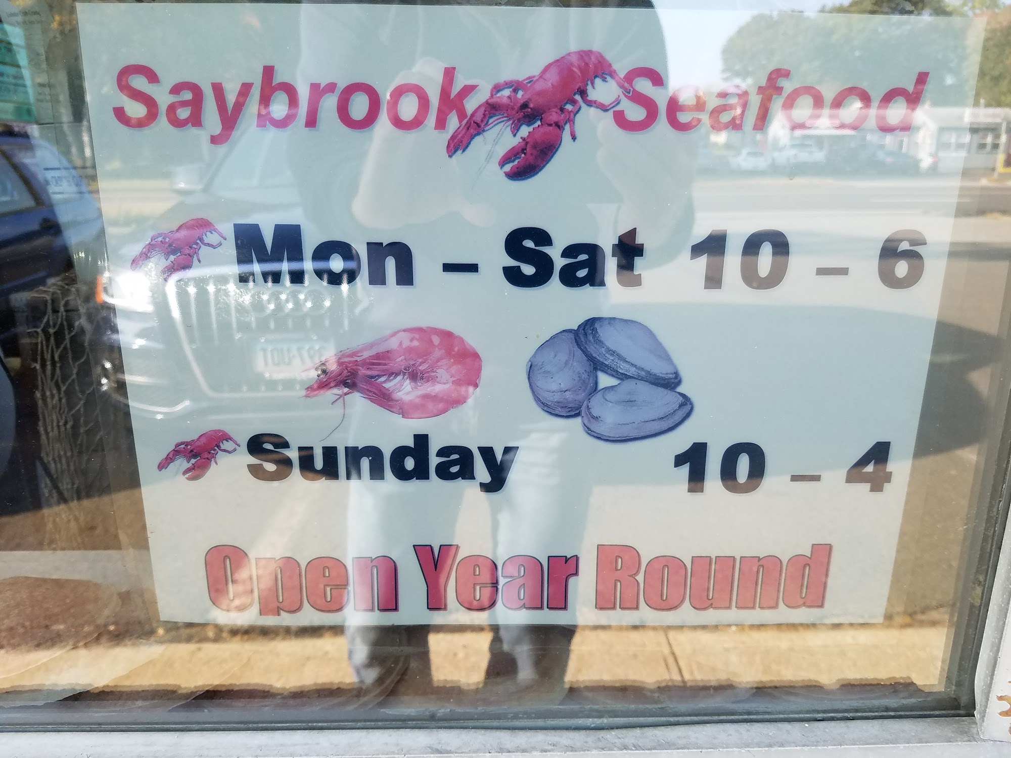 Saybrook Seafood Menu
