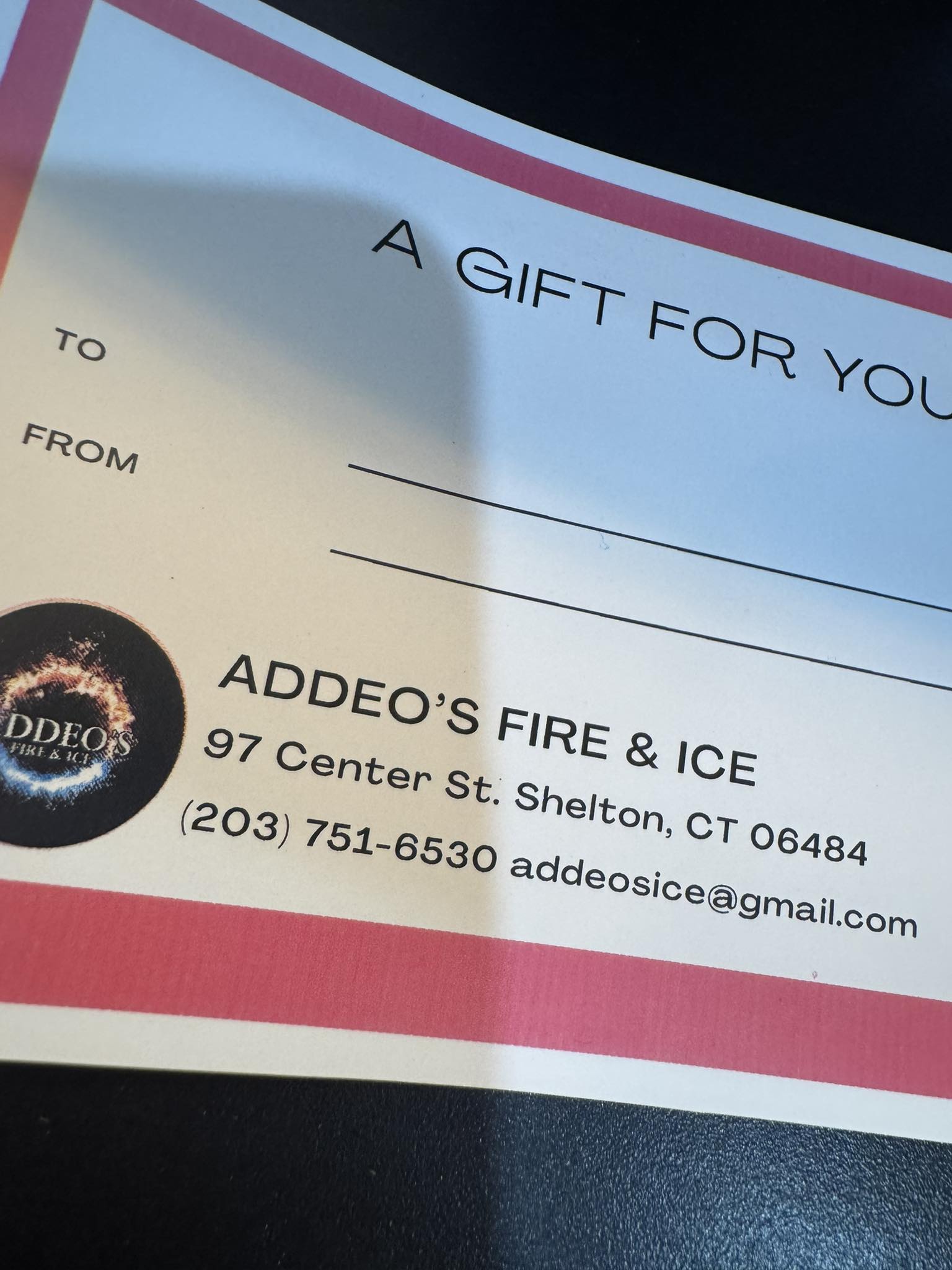 Addeo's Fire & Ice Shelton
