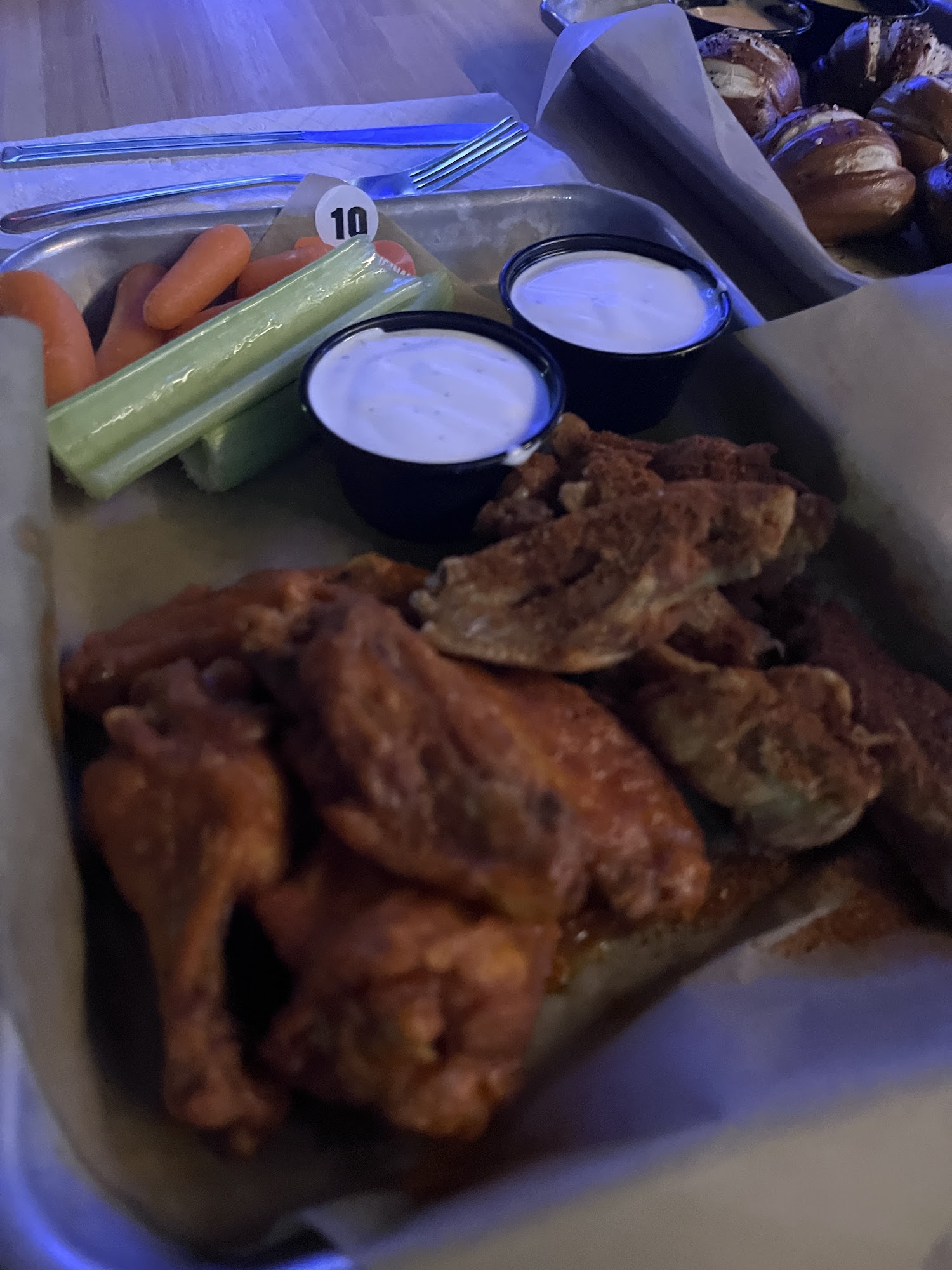 Buffalo Wild Wings Menu