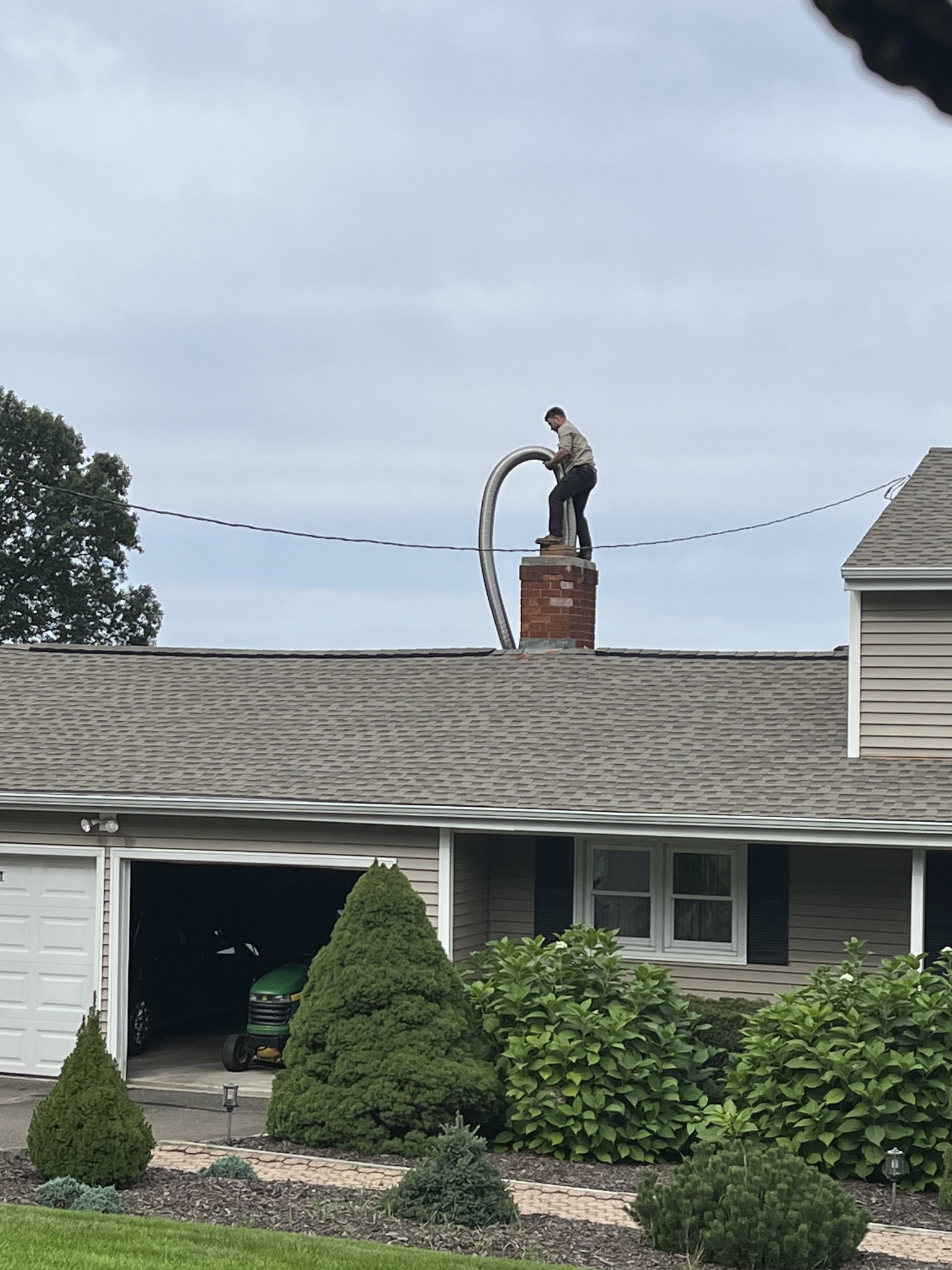 Jeff Krol the Chimney Sweep