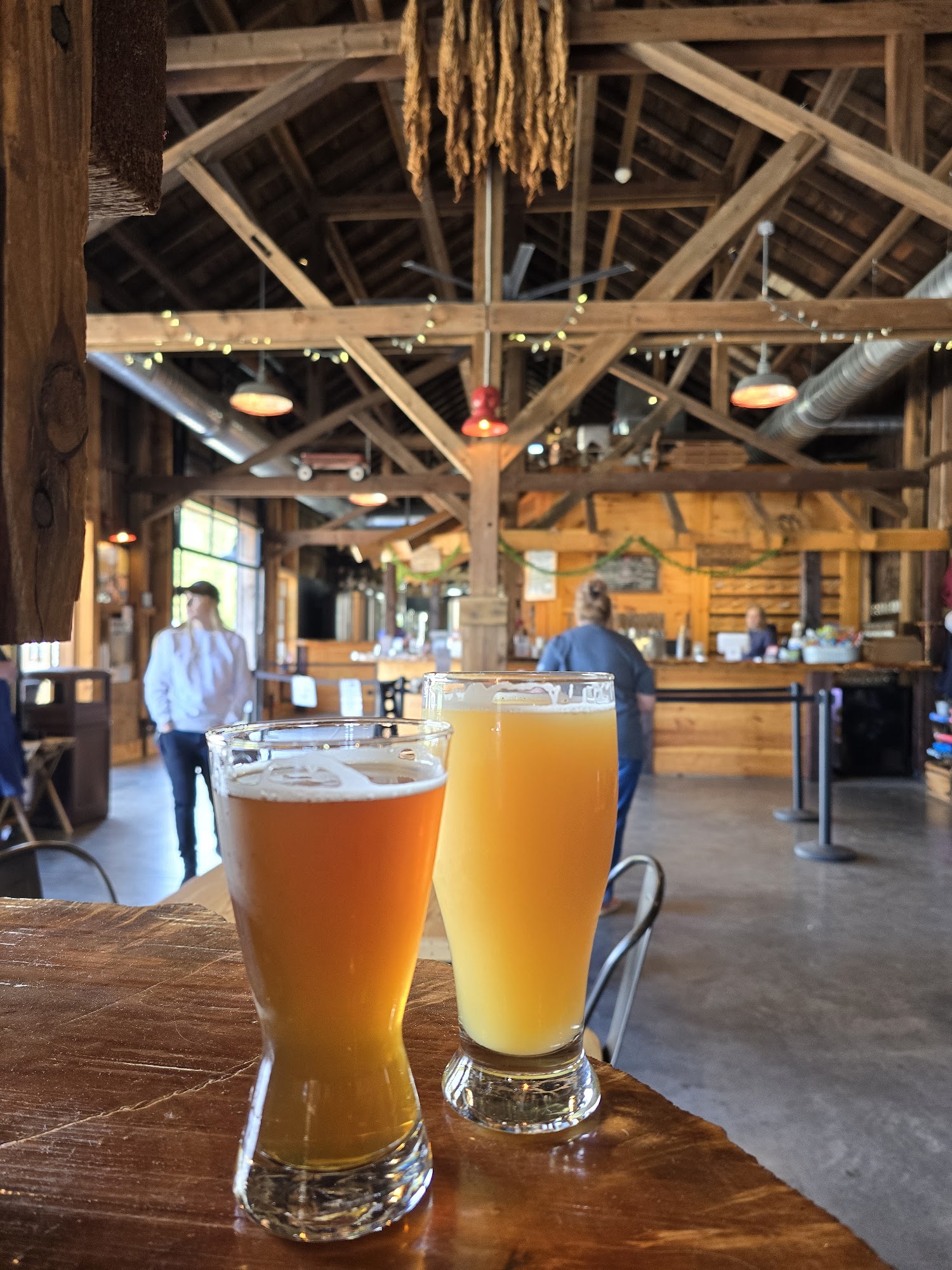 Hops on the Hill Farm Brewery Menu