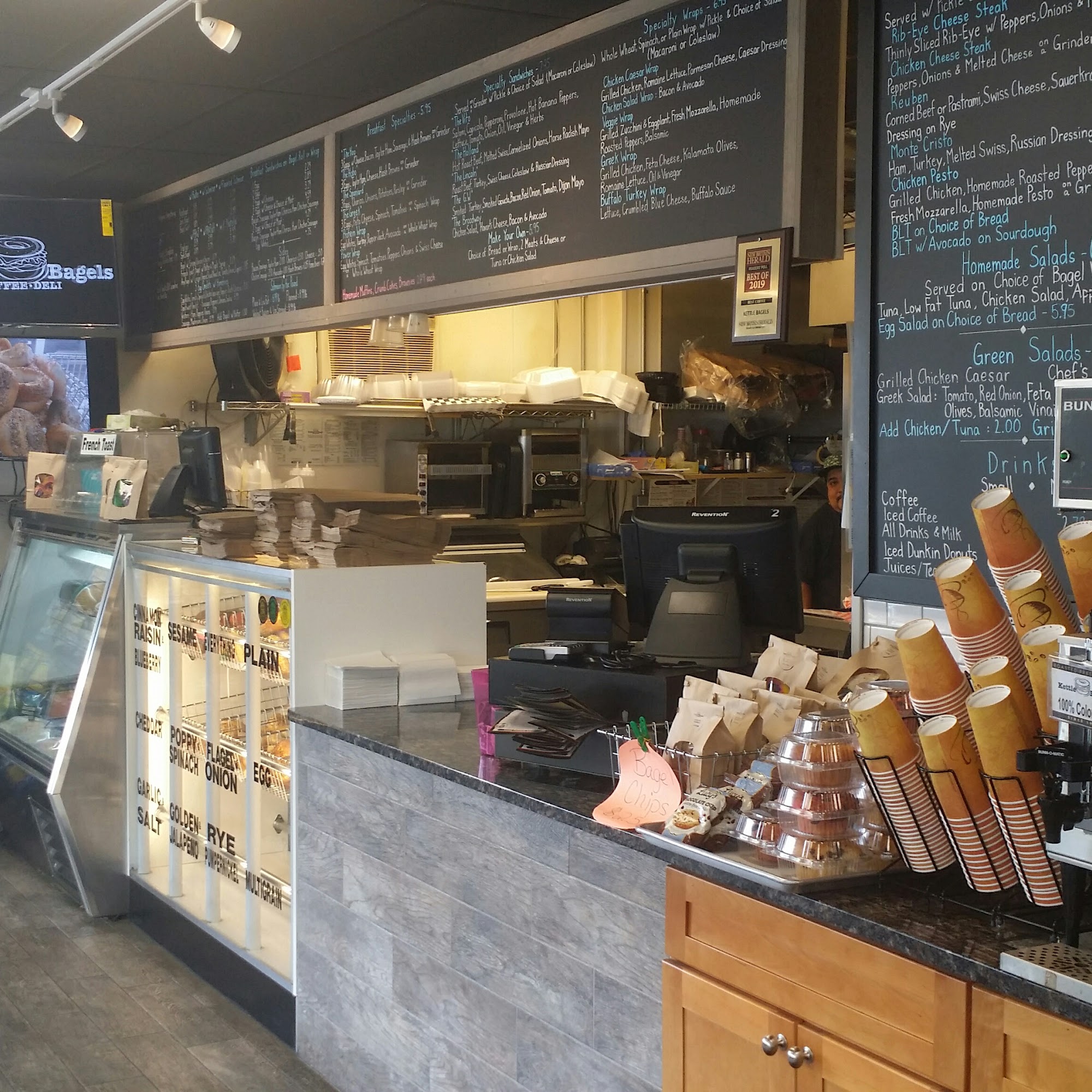 Kettle Bagels & GRILL #1 (Queen Street Location) Breakfast & Lunch & Dinner Southington