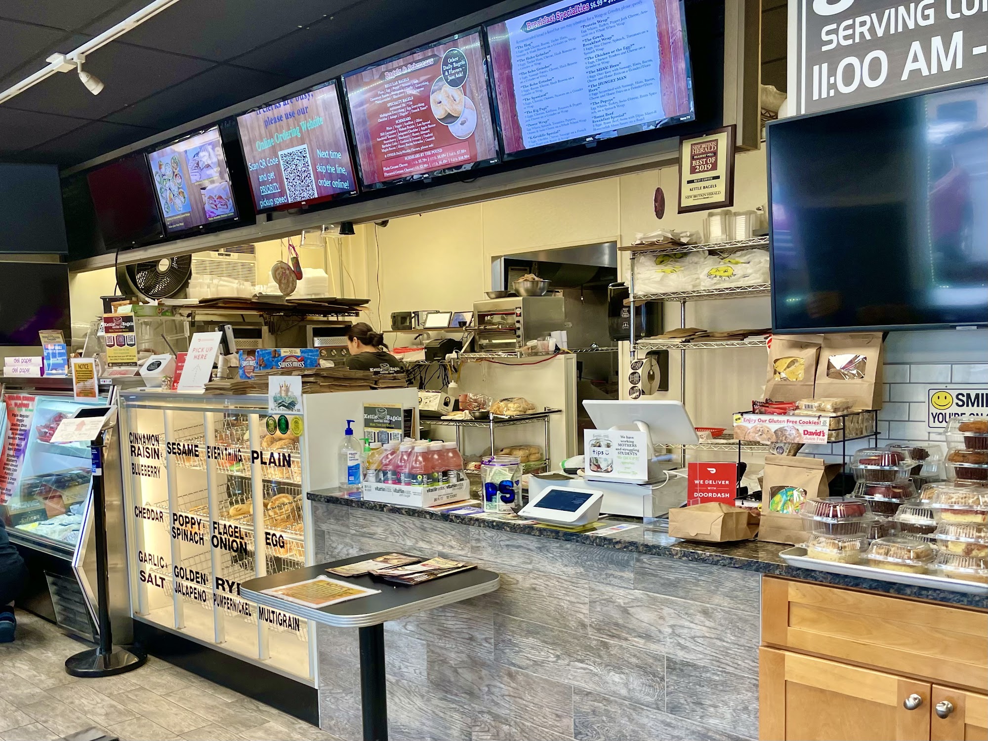 Kettle Bagels & GRILL #1 (Queen Street Location) Breakfast & Lunch & Dinner Southington