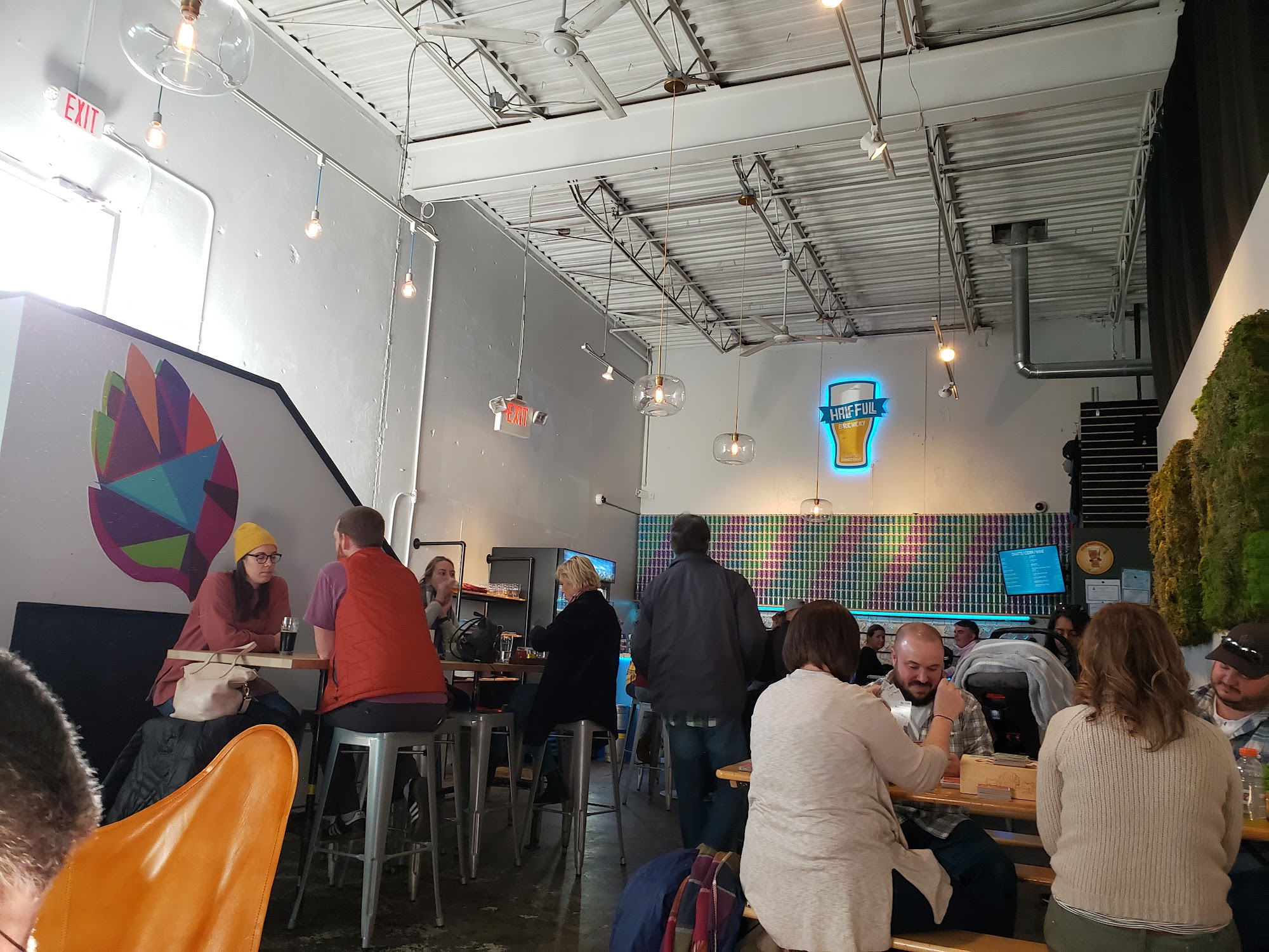 Half Full Brewery Menu