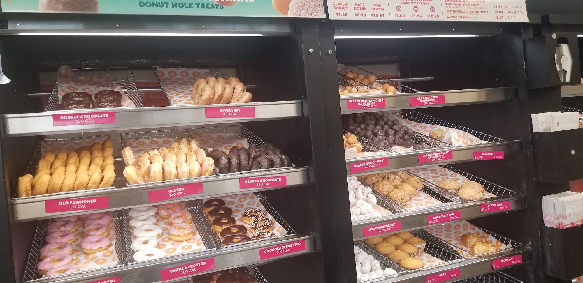 Dunkin' Menu