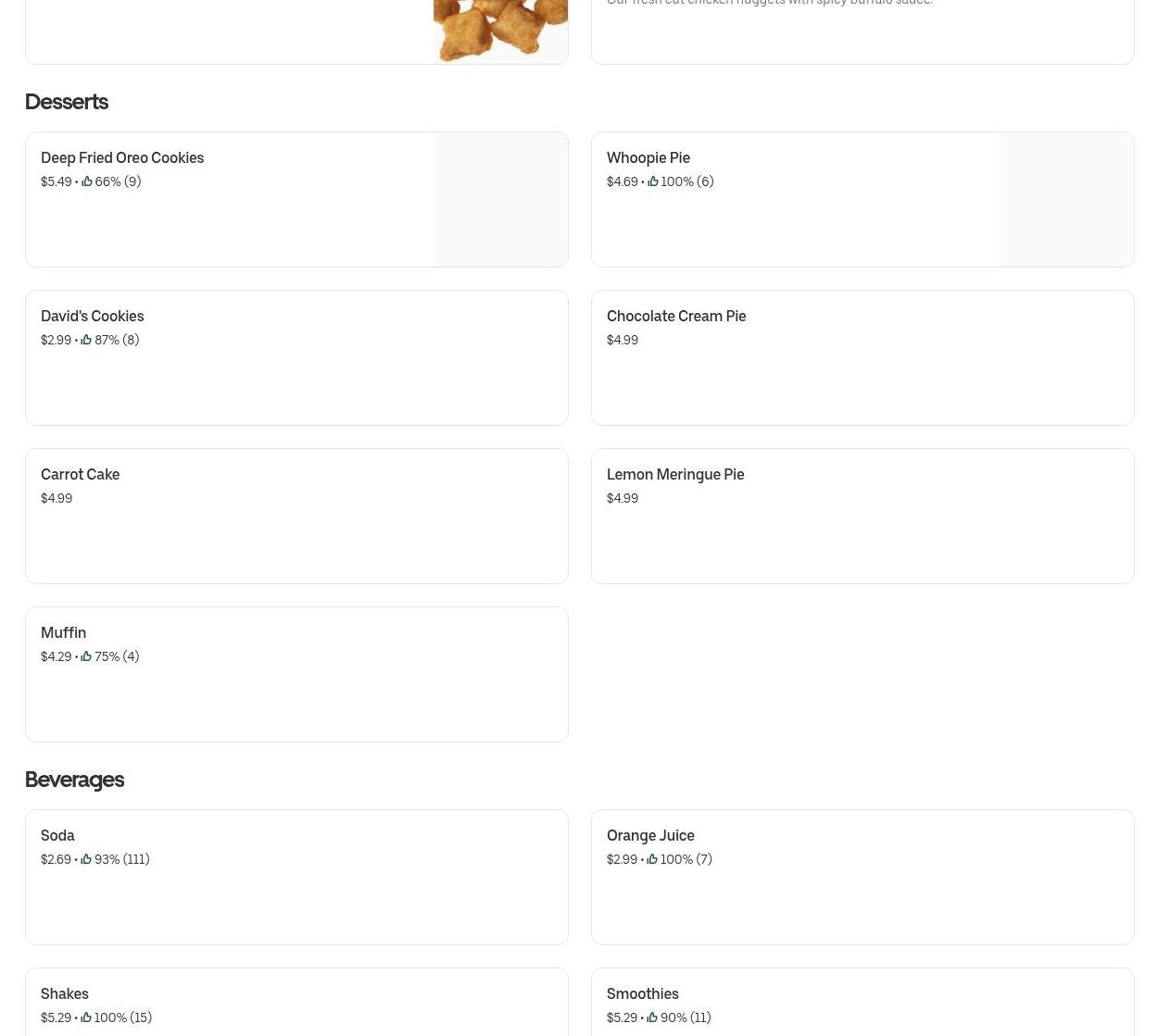 Photo credit: Posmates