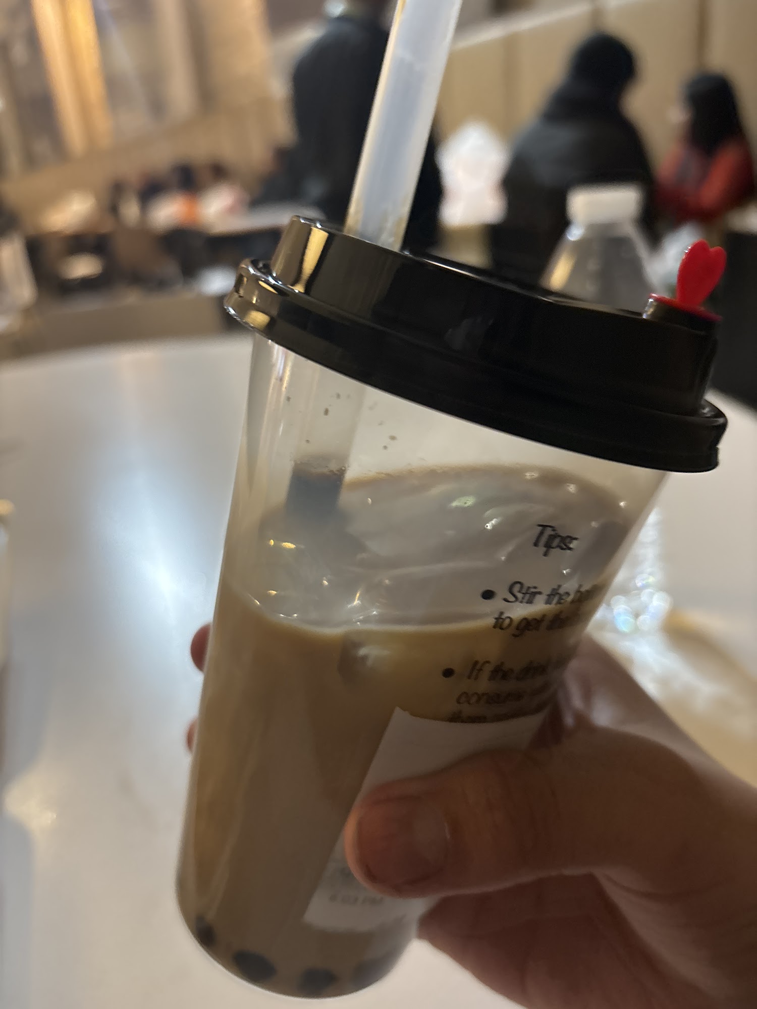 Black Pearl Bubble Tea (Trumbull) Trumbull