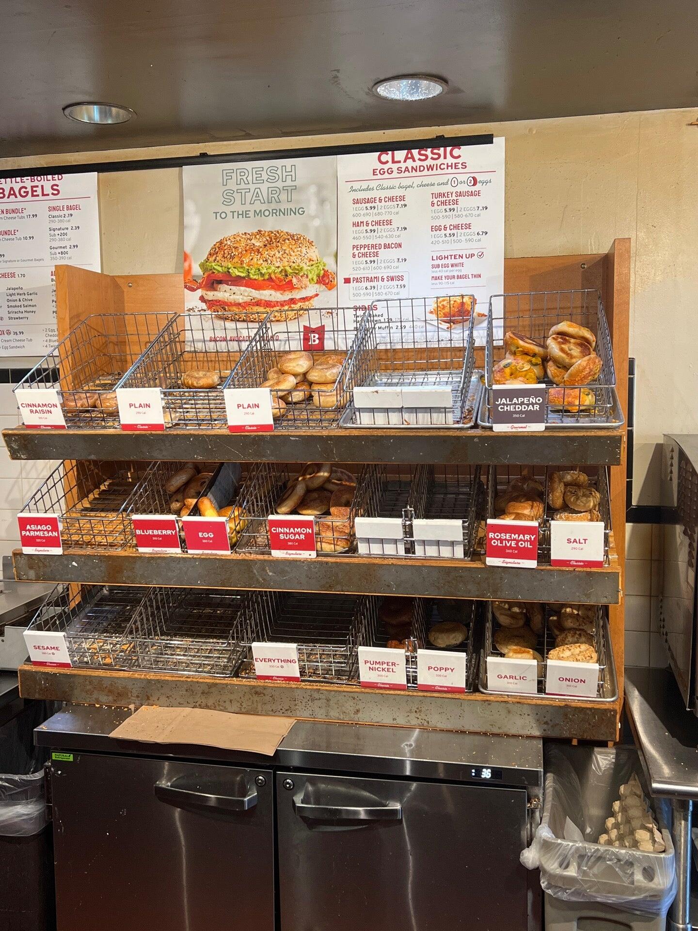 Bruegger's Bagels Menu