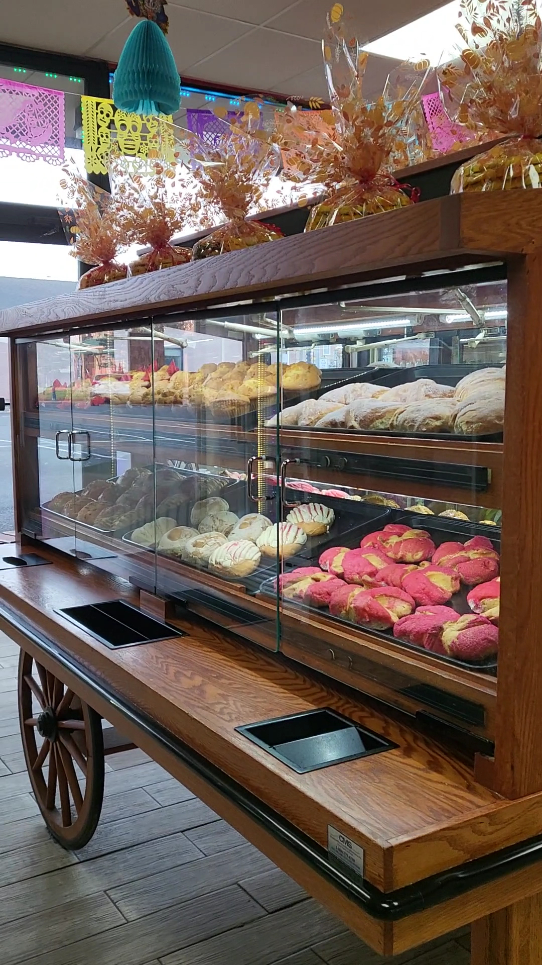 The Azteca bakery Menu