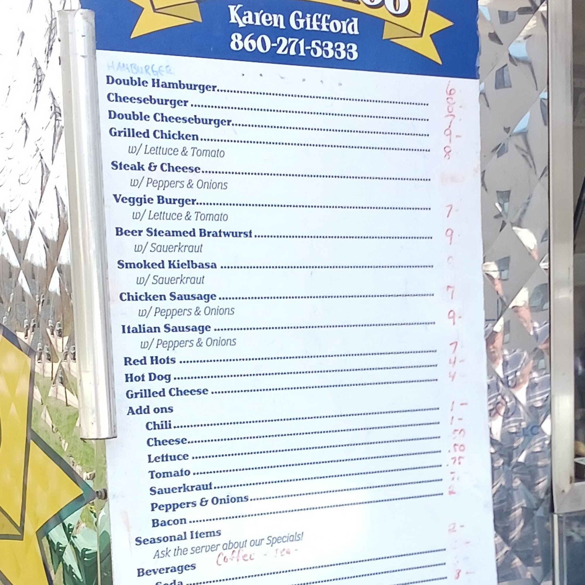 K's Kart Too Menu