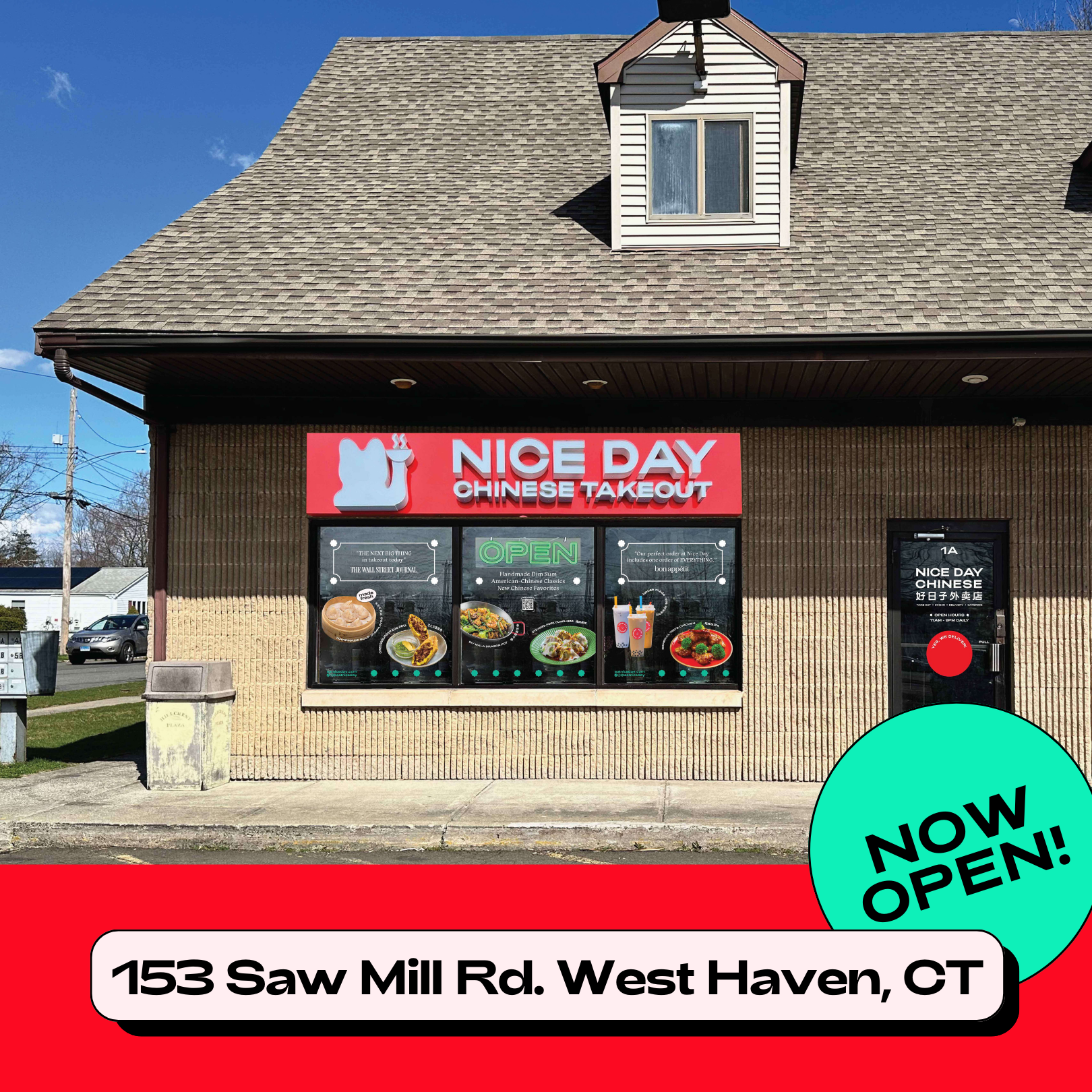 Nice Day Chinese | West Haven CT 好日子外卖店 West Haven