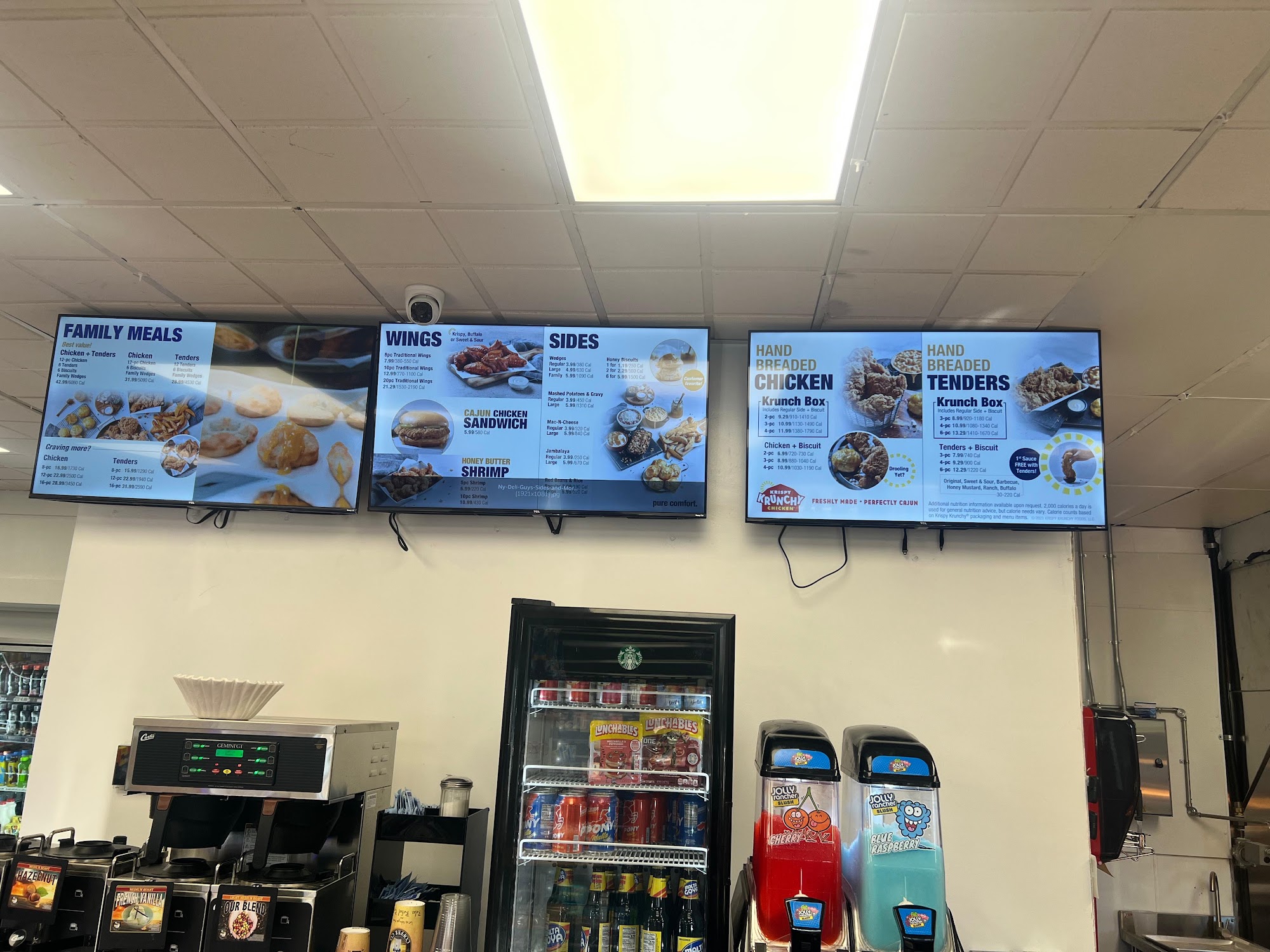 Krispy Krunchy Chicken Menu
