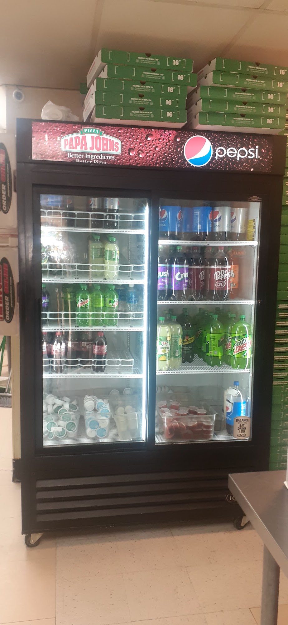 Papa Johns Pizza Menu