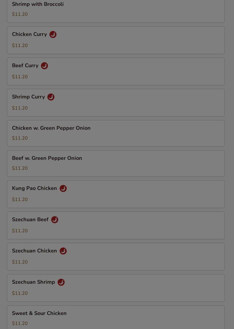Asia Kitchen Menu