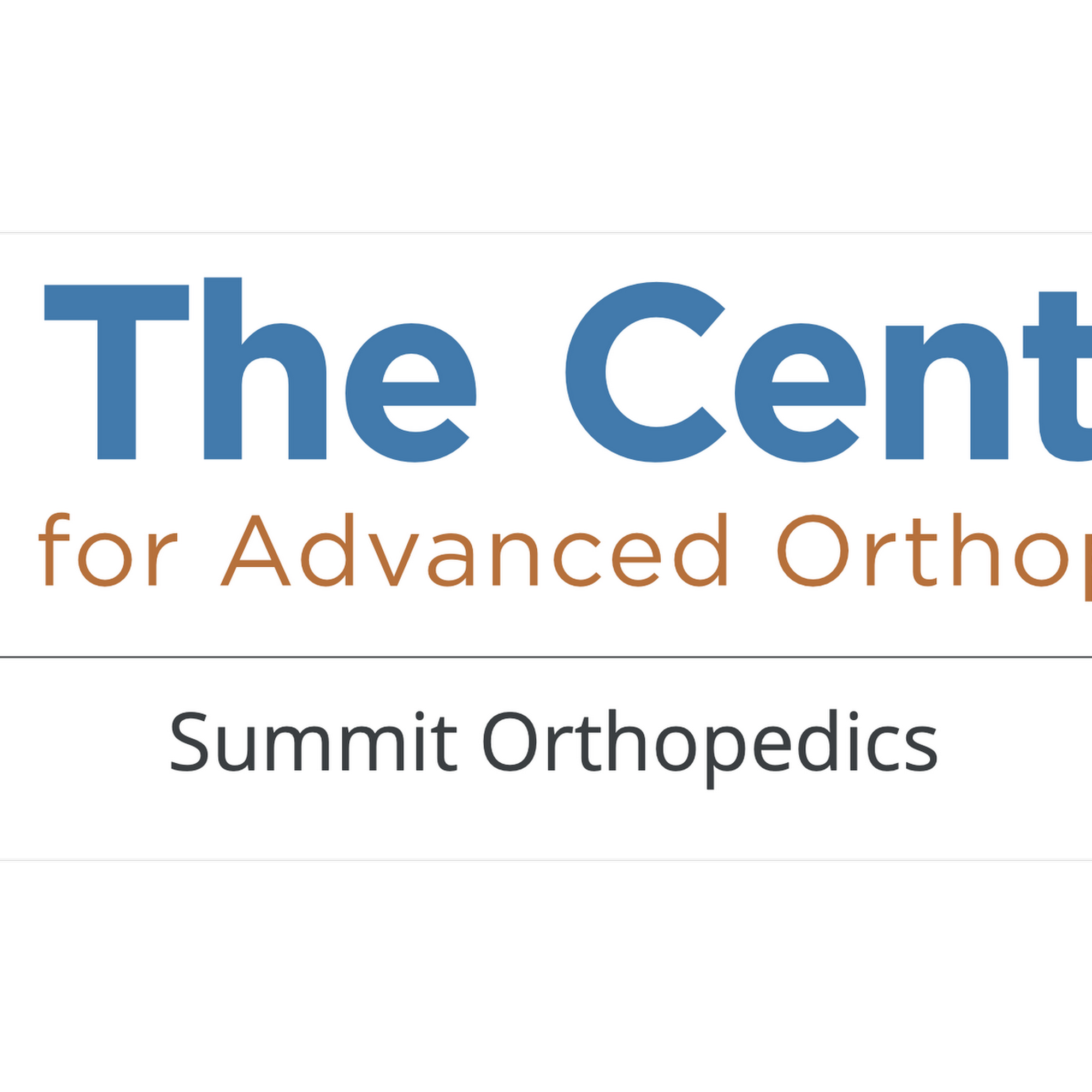 The Centers for Advanced Orthopaedics, Summit Orthopaedics - Foxhall Square