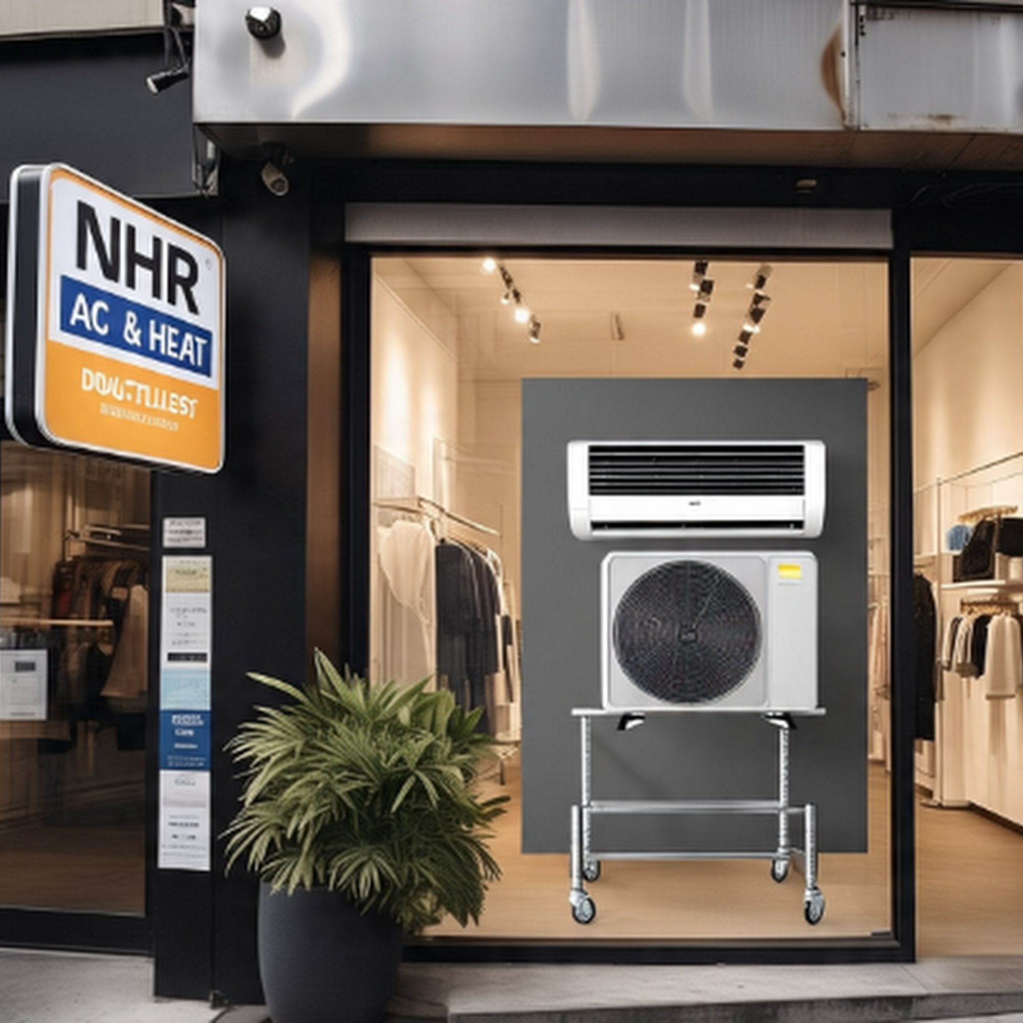 NHR AC & HEAT A DUCTLESS MINI SPLIT BOUTIQUE