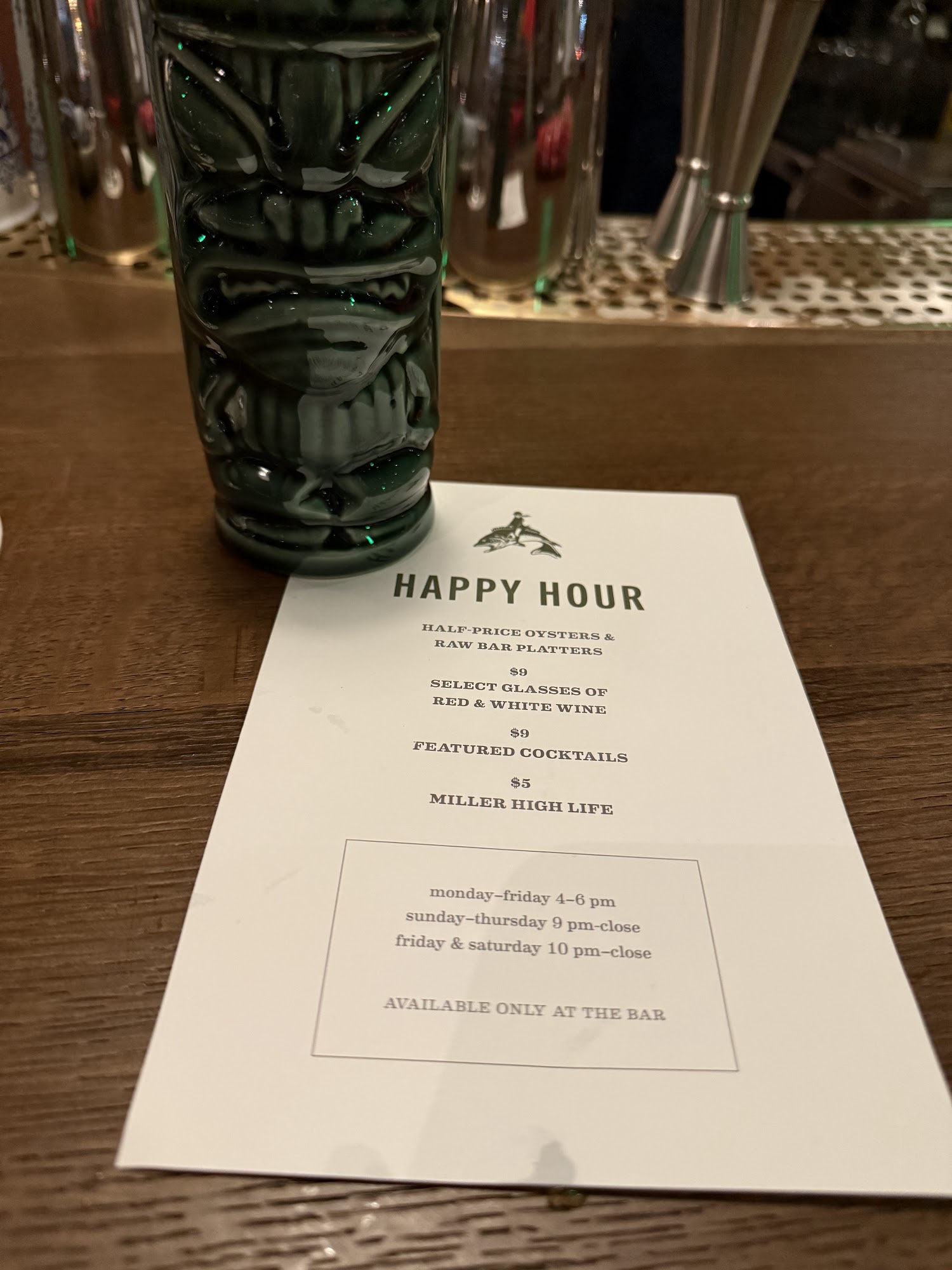 Cordelia Fishbar Menu