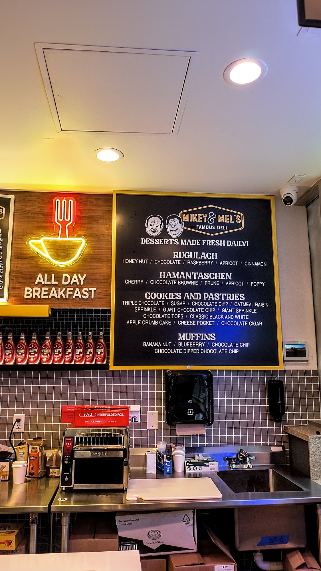 Mikey & Mel's Deli Menu