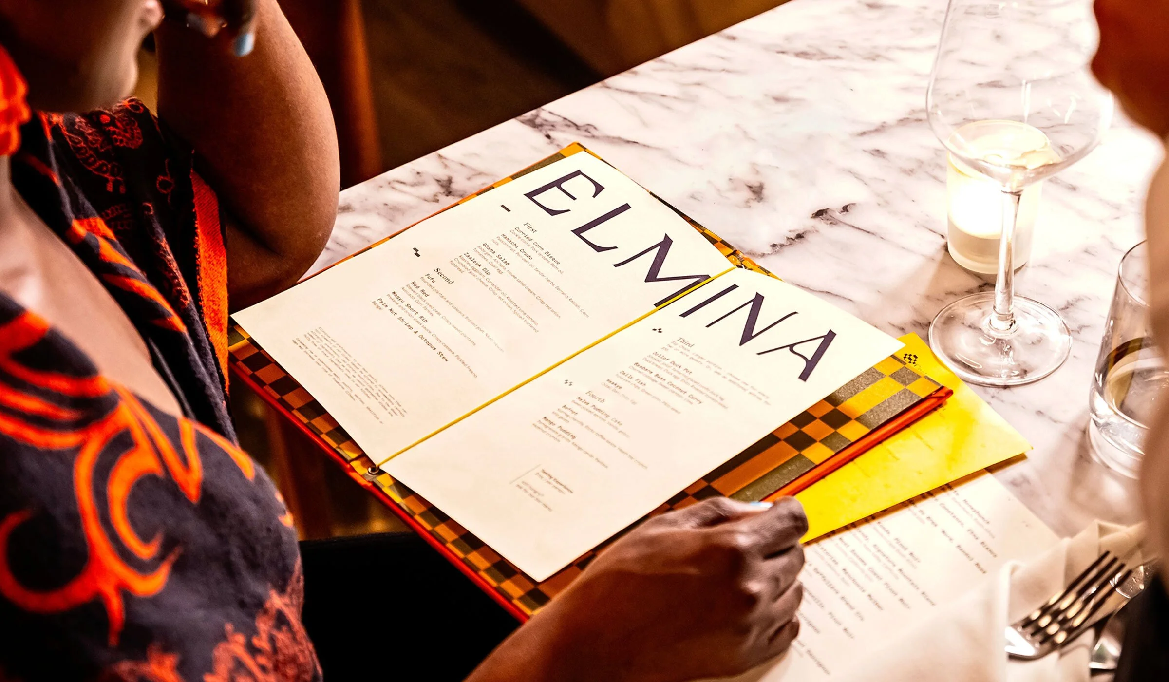 Elmina Menu