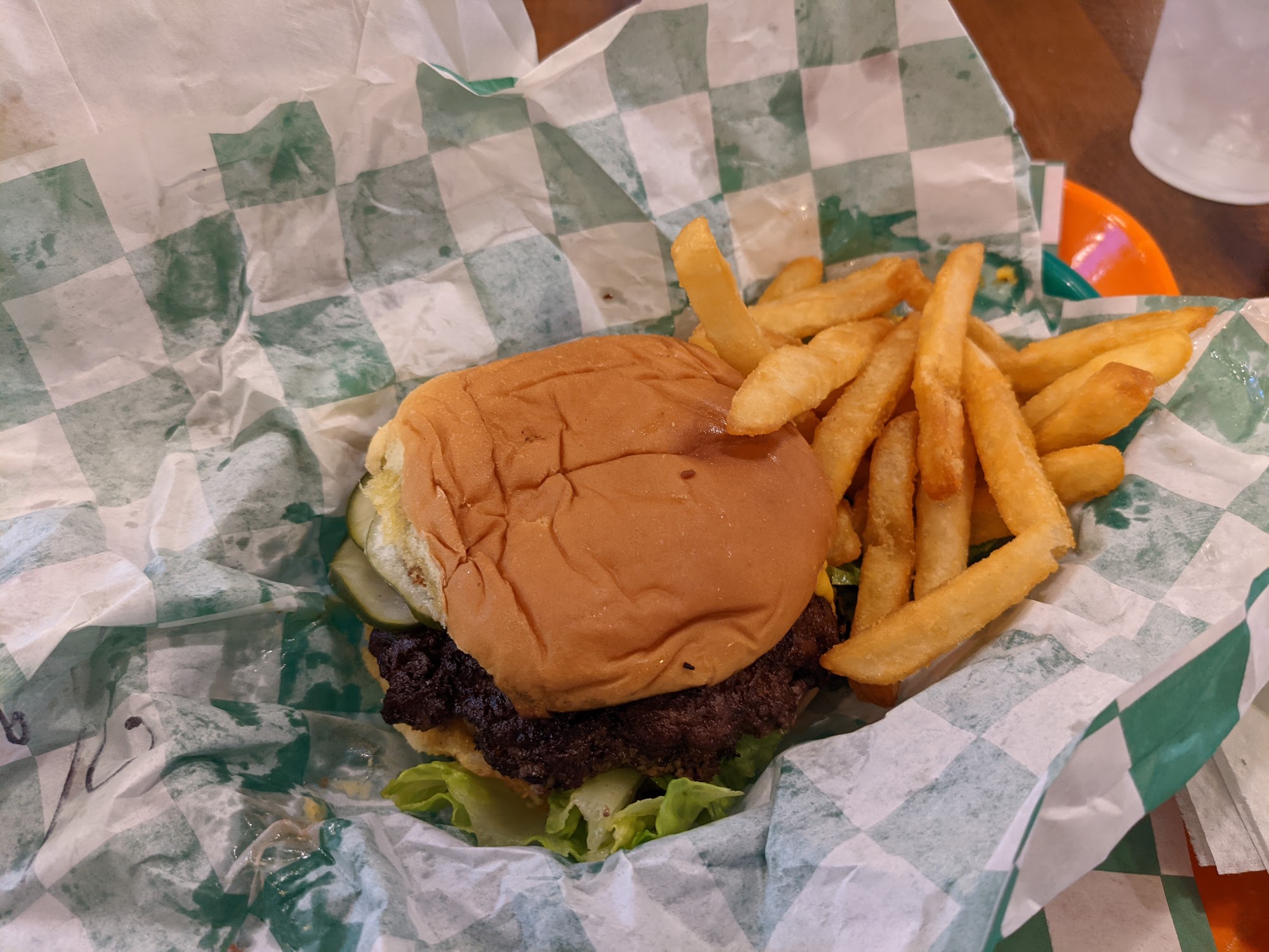 Double Up Burger Menu