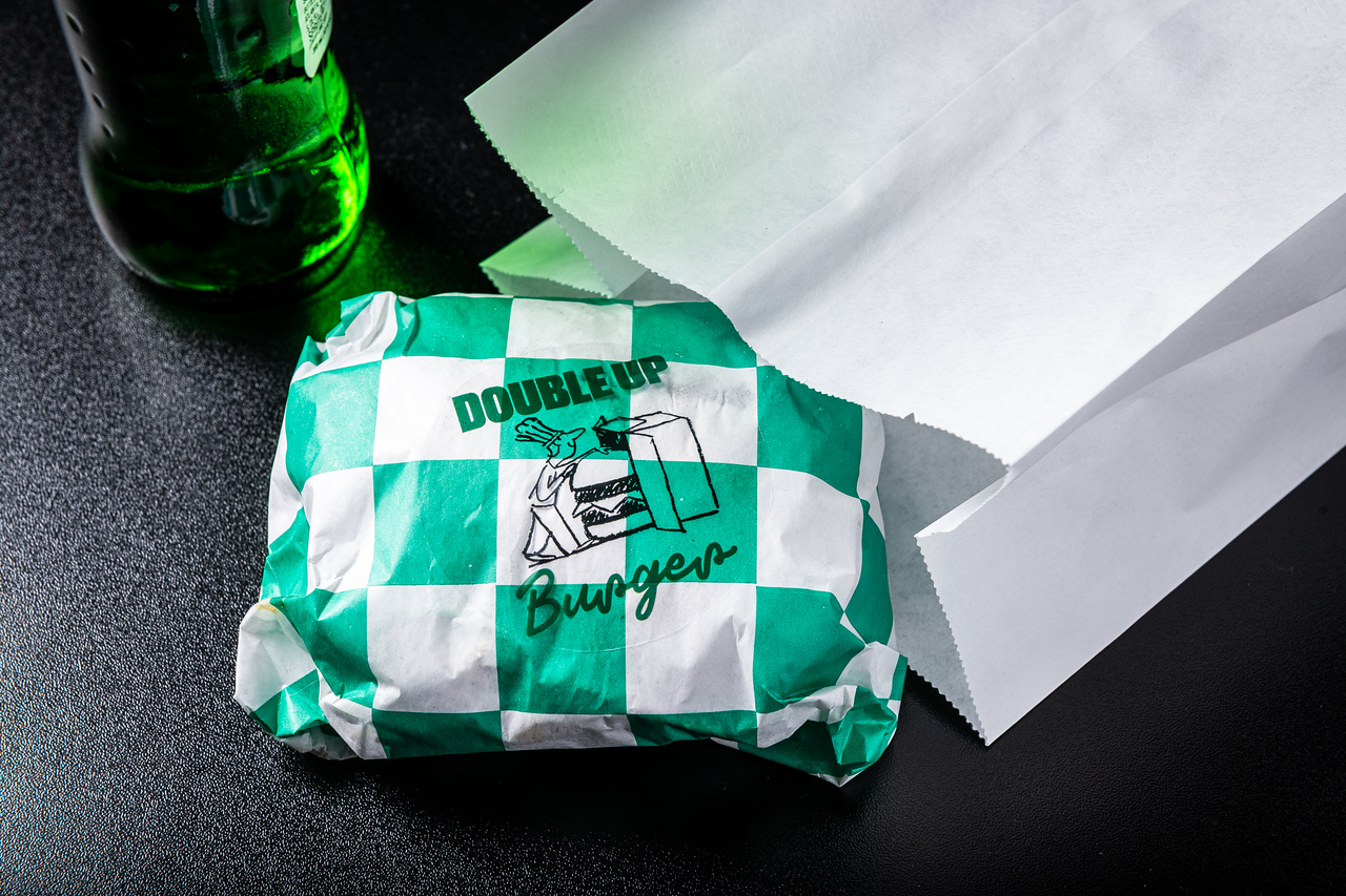 Double Up Burger Menu